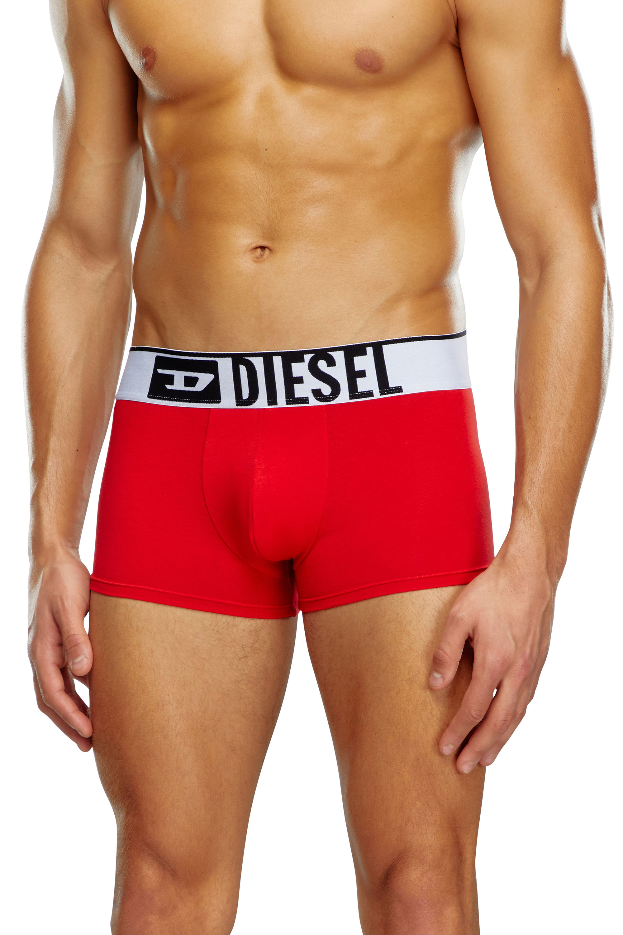 Diesel - UMBX-DAMIENTHREEPACK-XL, Man Three-pack boxer briefs with XL logo in Multicolor - Image 2