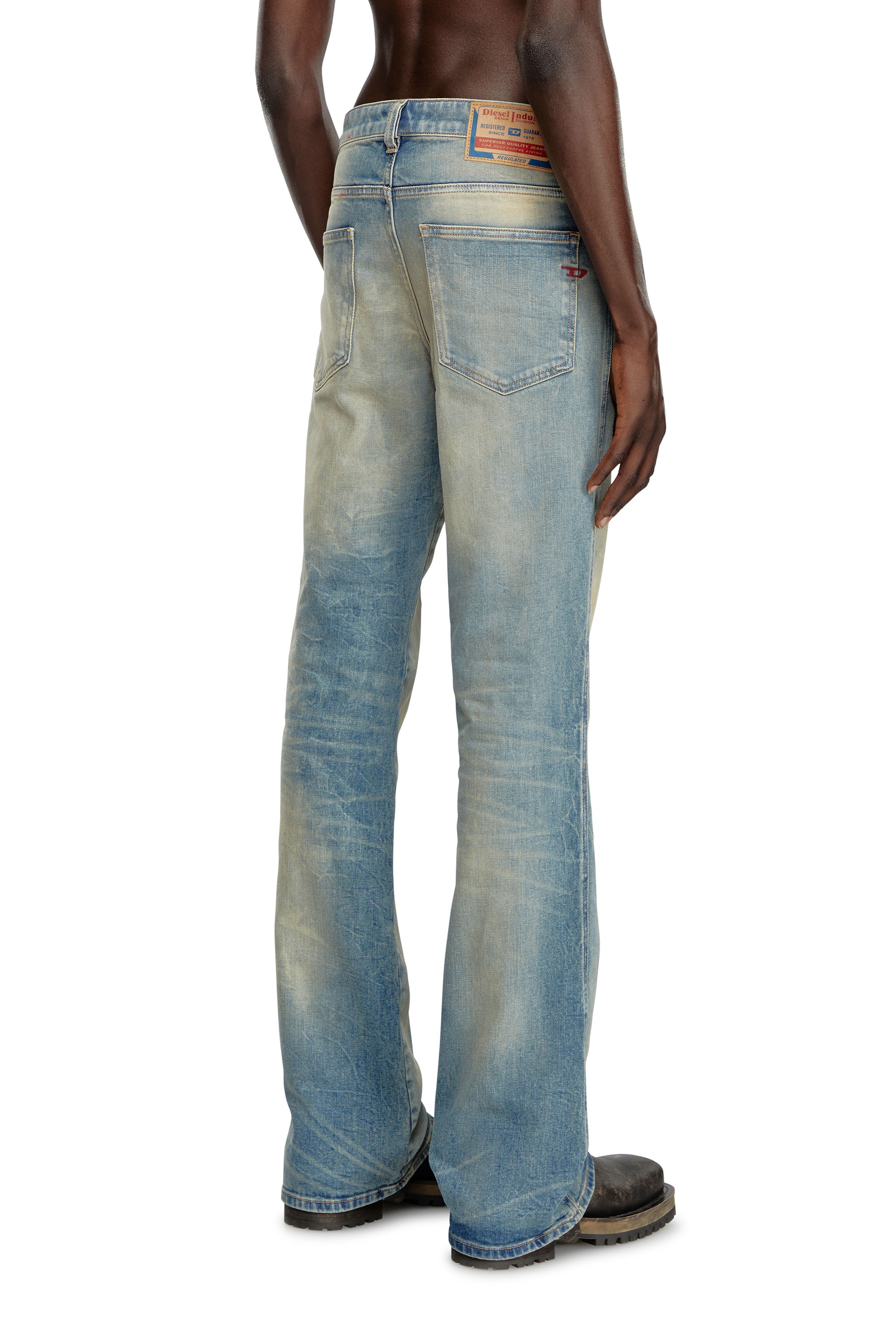 Diesel - Man Bootcut Jeans 1998 D-Buck 09H78, Medium blue - Image 3