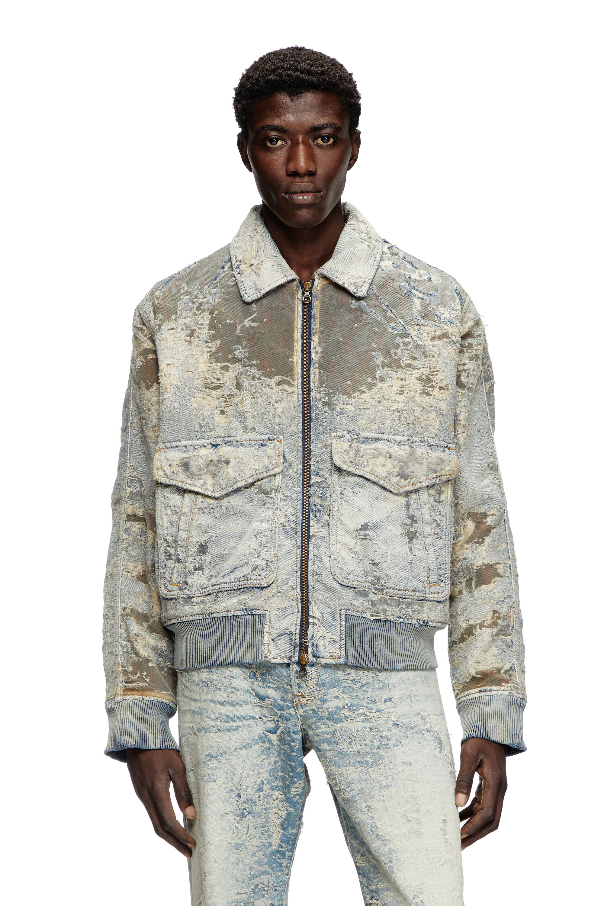 Diesel - D-MUDDY-FSF, Light Blue - Image 1