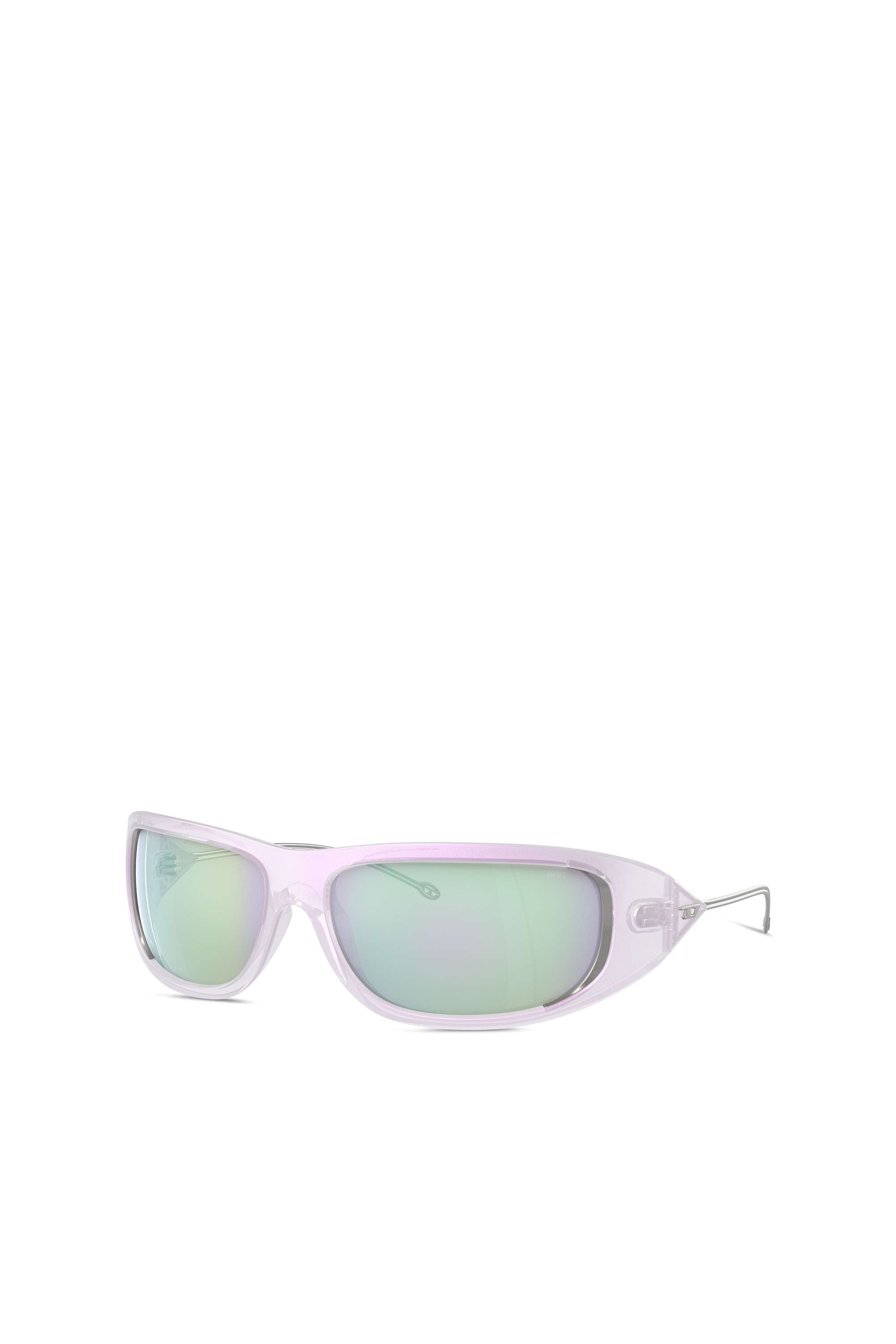 Diesel - 0DL3001 SIZE 61, Unisex's Wraparound style sunglasses in Bubble - 5