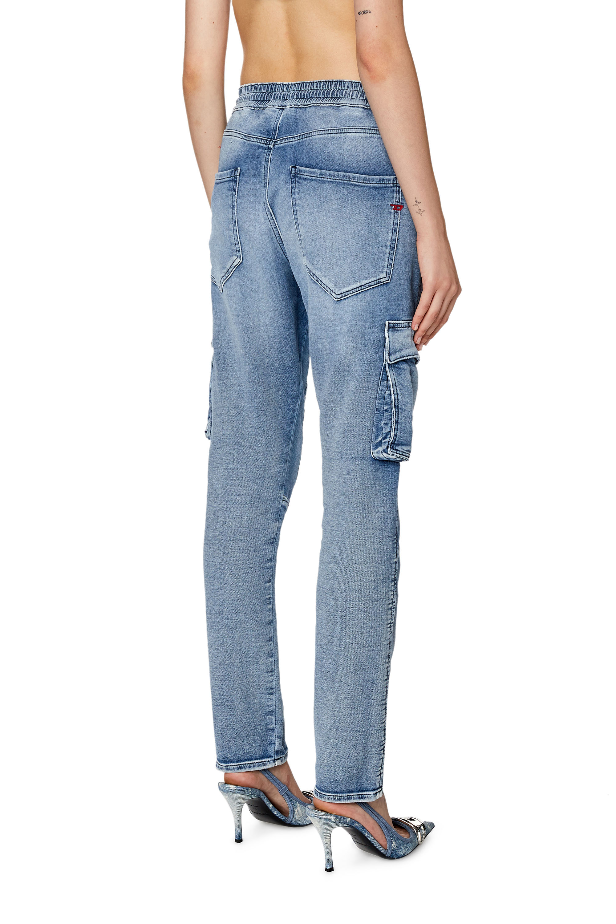 Diesel - Slim 2051 D-Ursy Track Denim 068FL, Medium blue - Image 2