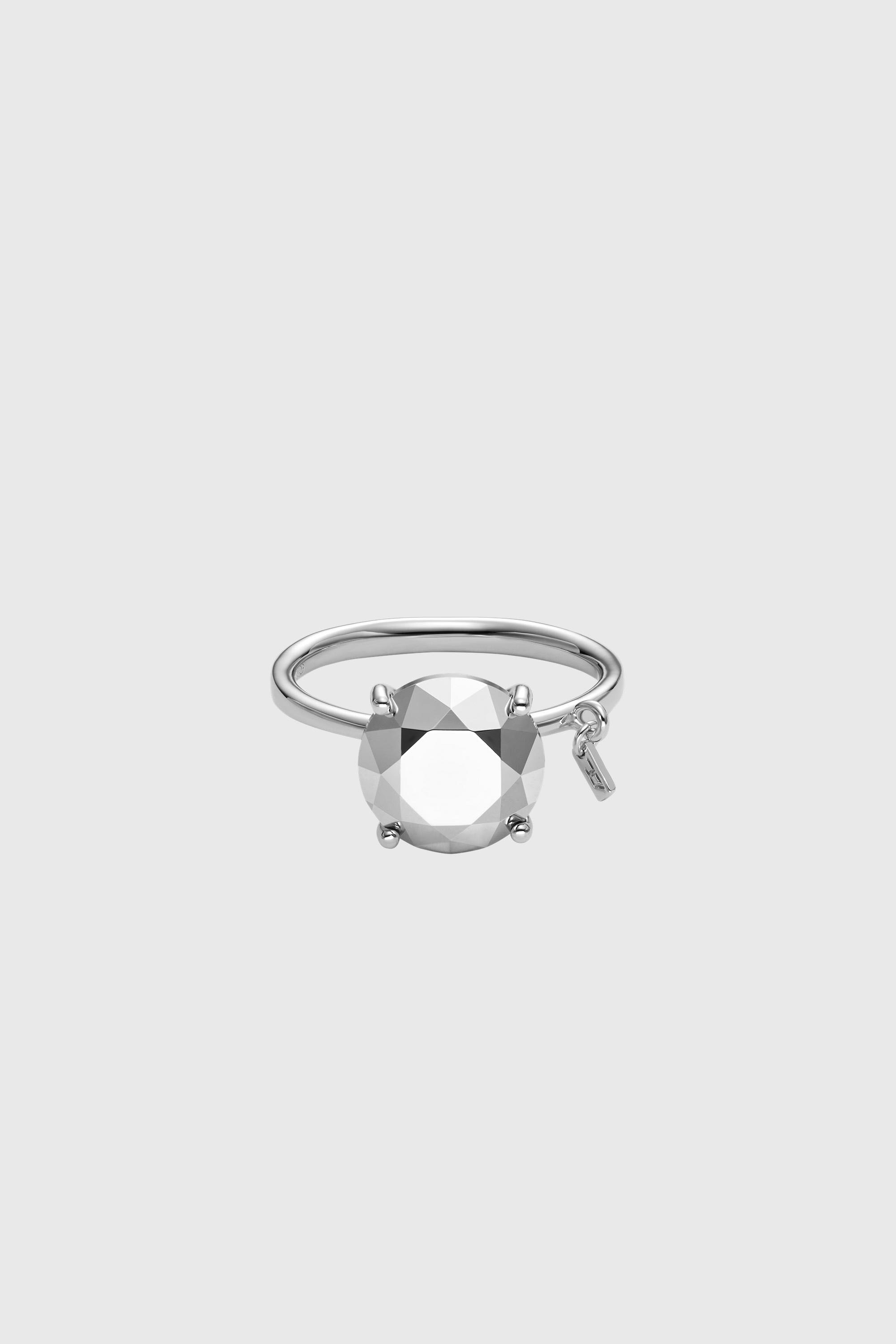 Diesel - DL1353040 STERLING SILVER JEWEL, Unisex's Diamond Cut Sterling Silver Ring in Silver - 2