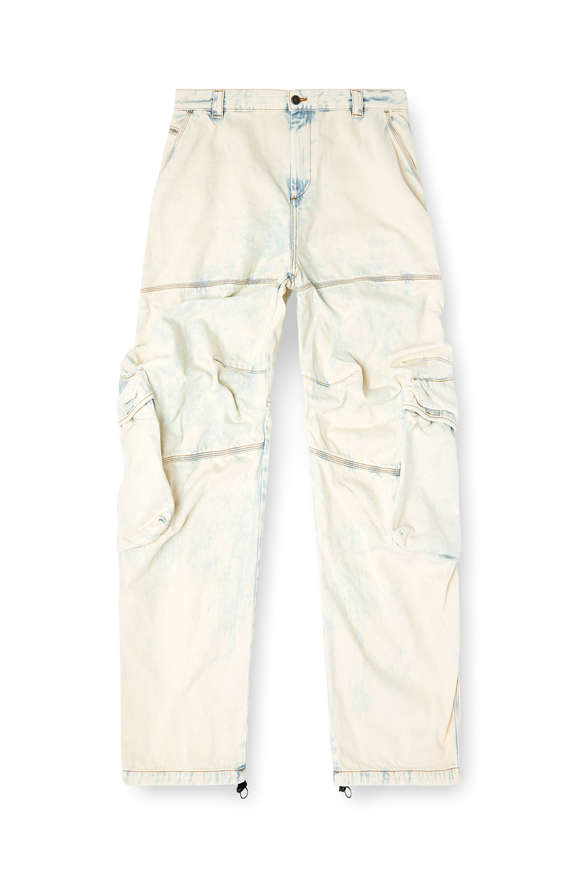 Diesel - Man's Relaxed Jeans D-Arne 0CBCV, Light Blue - 3