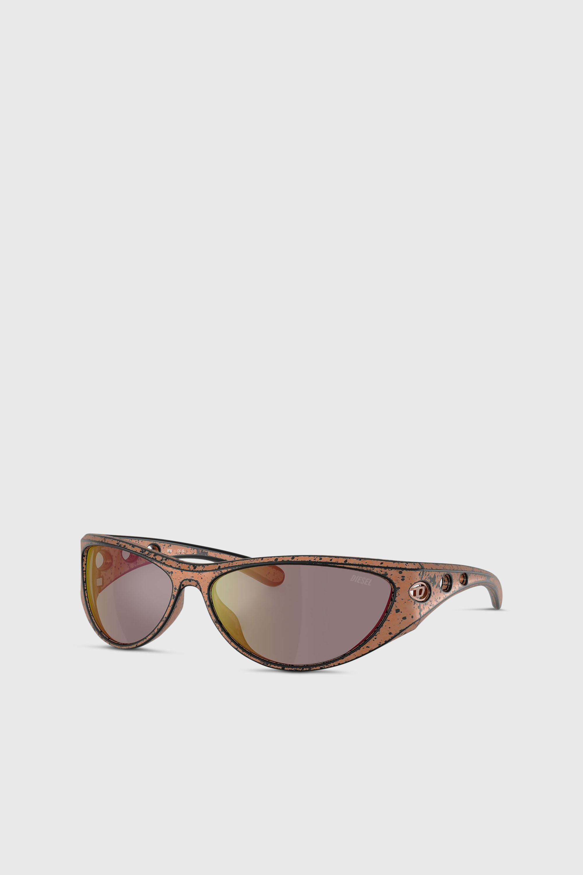 Diesel - 0DL3004U, Unisex's Cat-eye style sunglasses in Bronze - 5