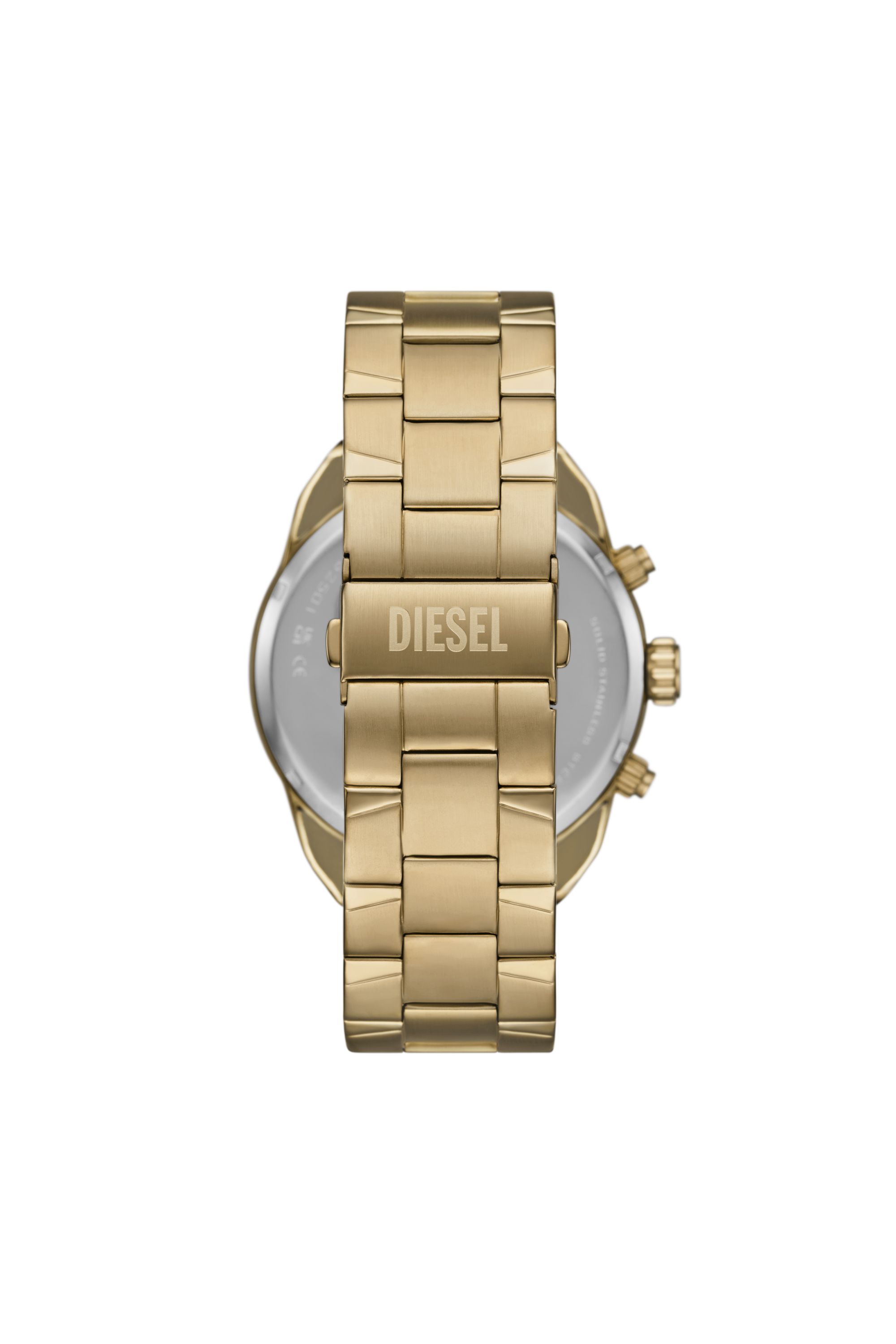 Diesel - DZ4685 WATCH, Man's Spiked Stainless Steel Watch in Gold - 2
