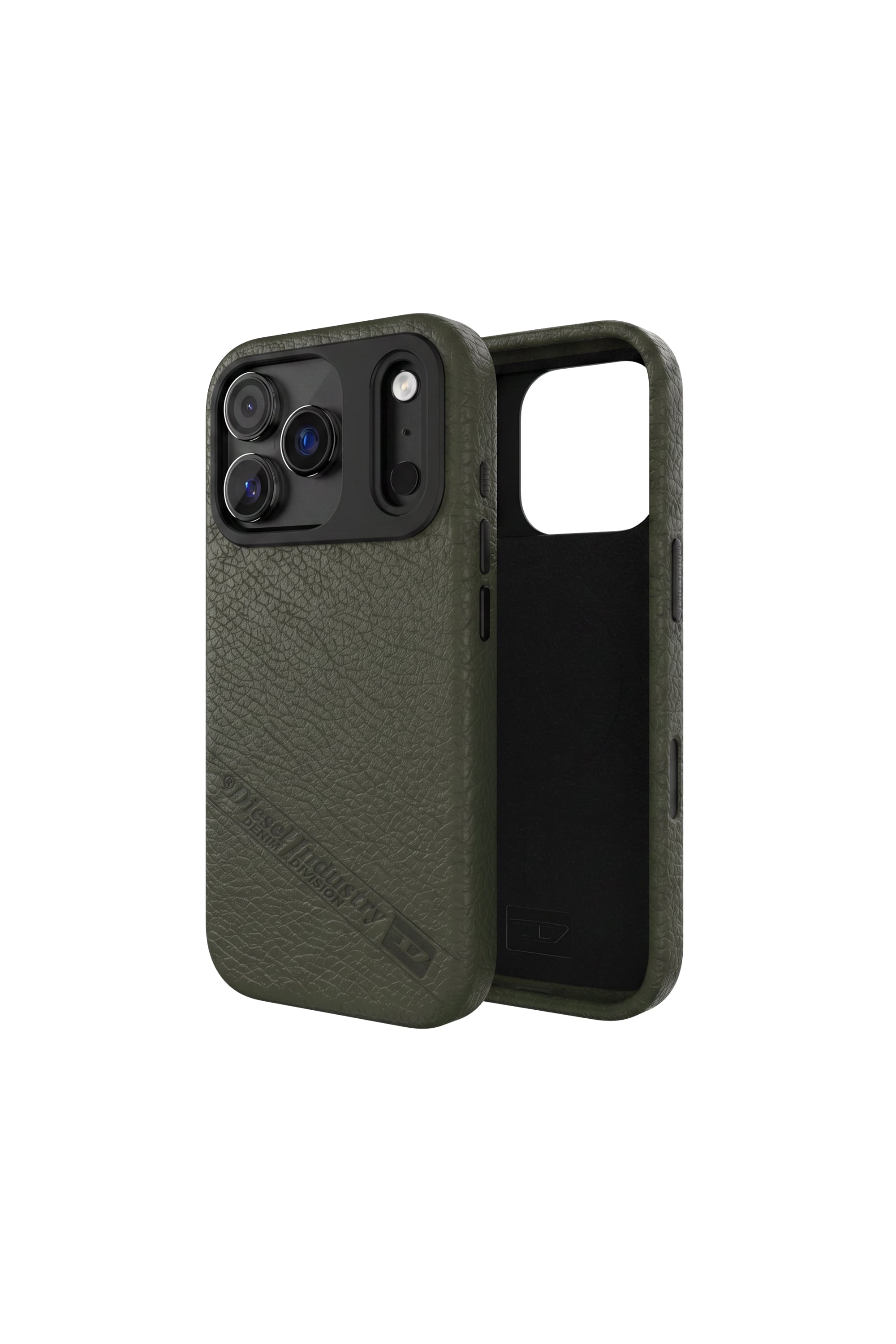 Diesel - 60647 MOULDED CASE, Unisex's Flag D case with MagSafe for iPhone 17 Pro in Dark Green - 1