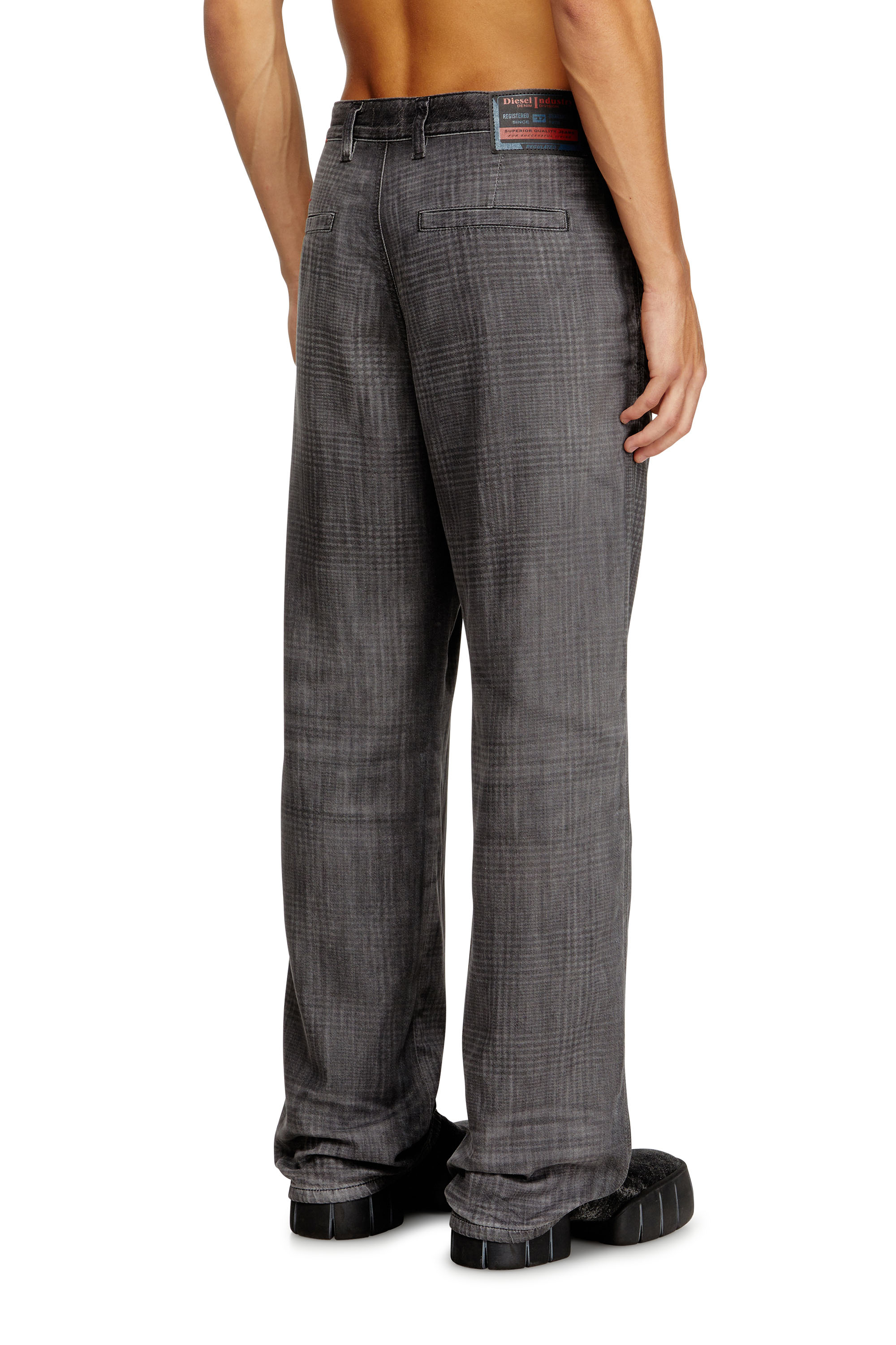 Diesel - Unisex's Regular Jeans D-Phant-chino 068UJ, Grey - 3