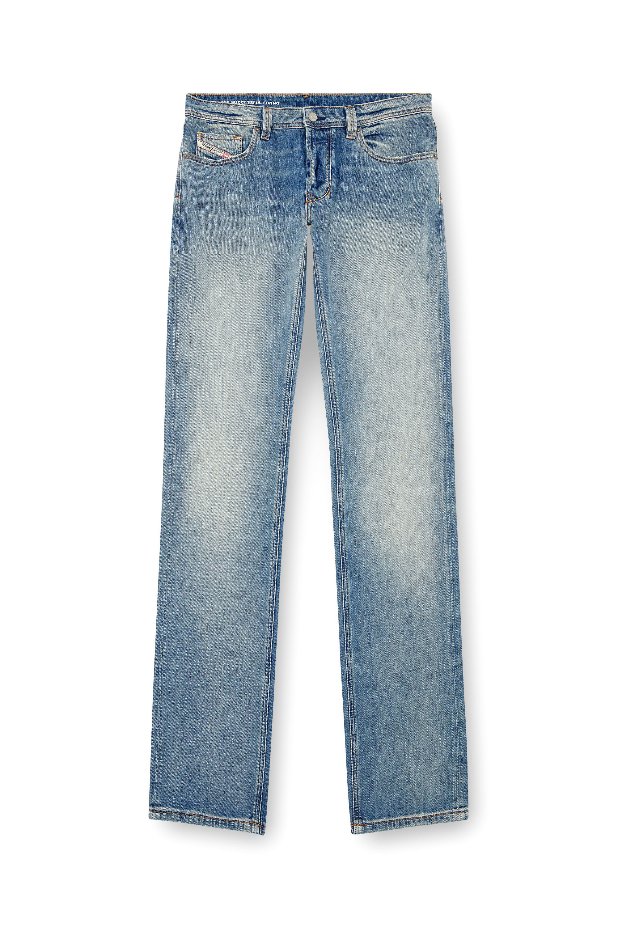 Diesel - Man's Straight Jeans 1985 Larkee 0GRDN, Light Blue - 5