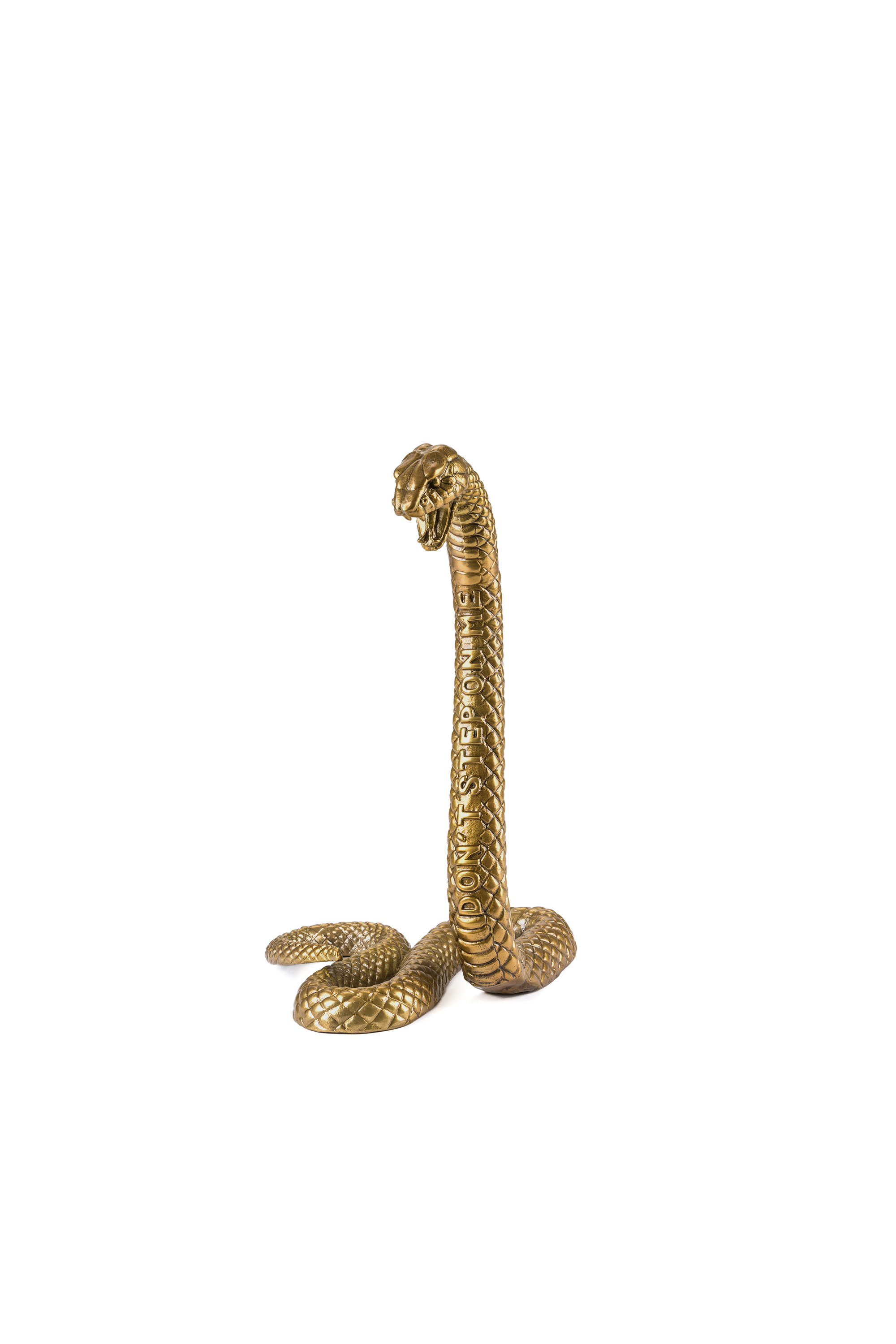 Diesel - 10893 Wunderkammer, Unisex's "Don't Step On Me" Wunderkammer Snake in Gold - 1