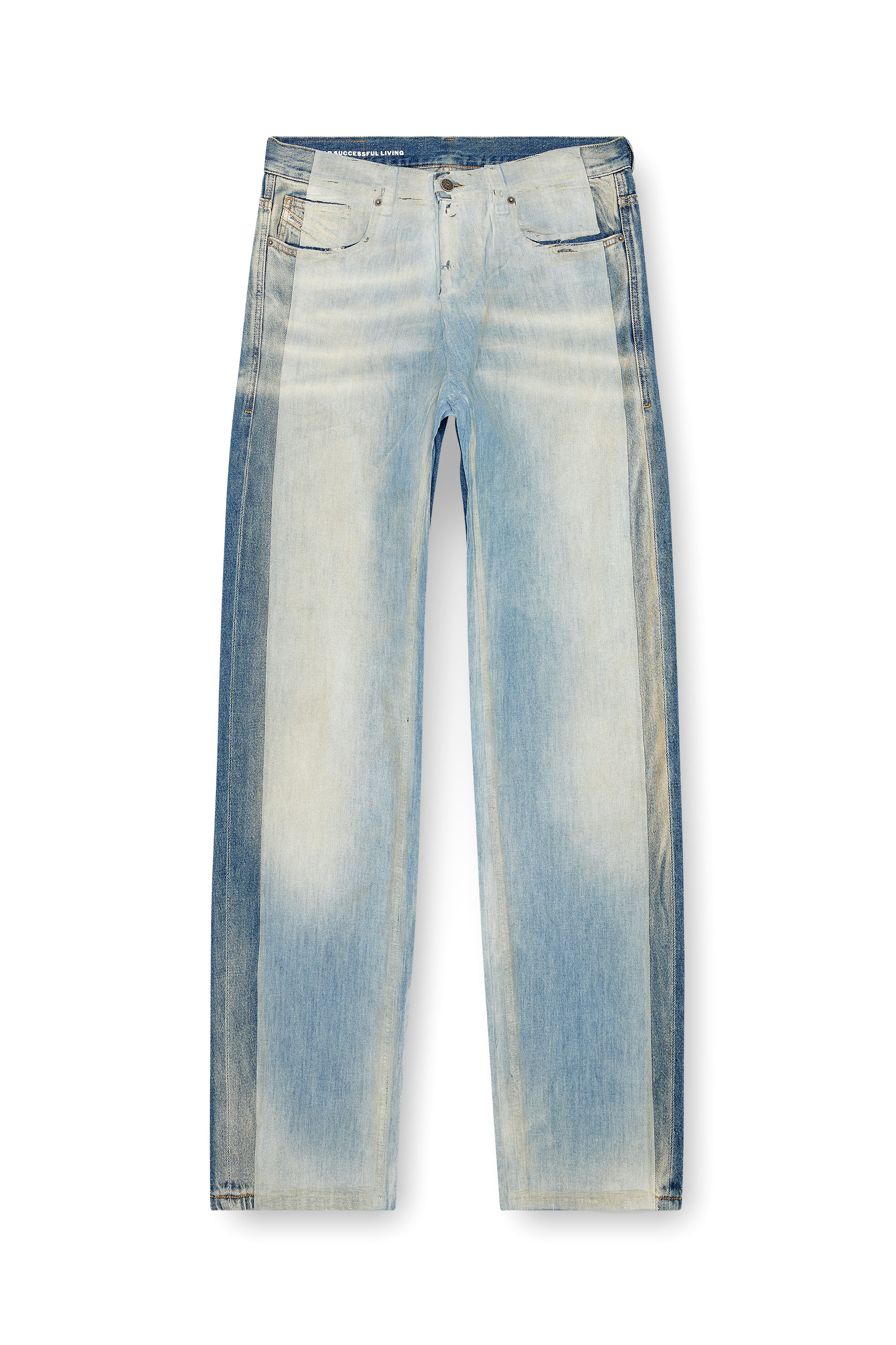 Diesel - Man Straight Jeans 2010 D-Macs 09K22, Medium blue - Image 3