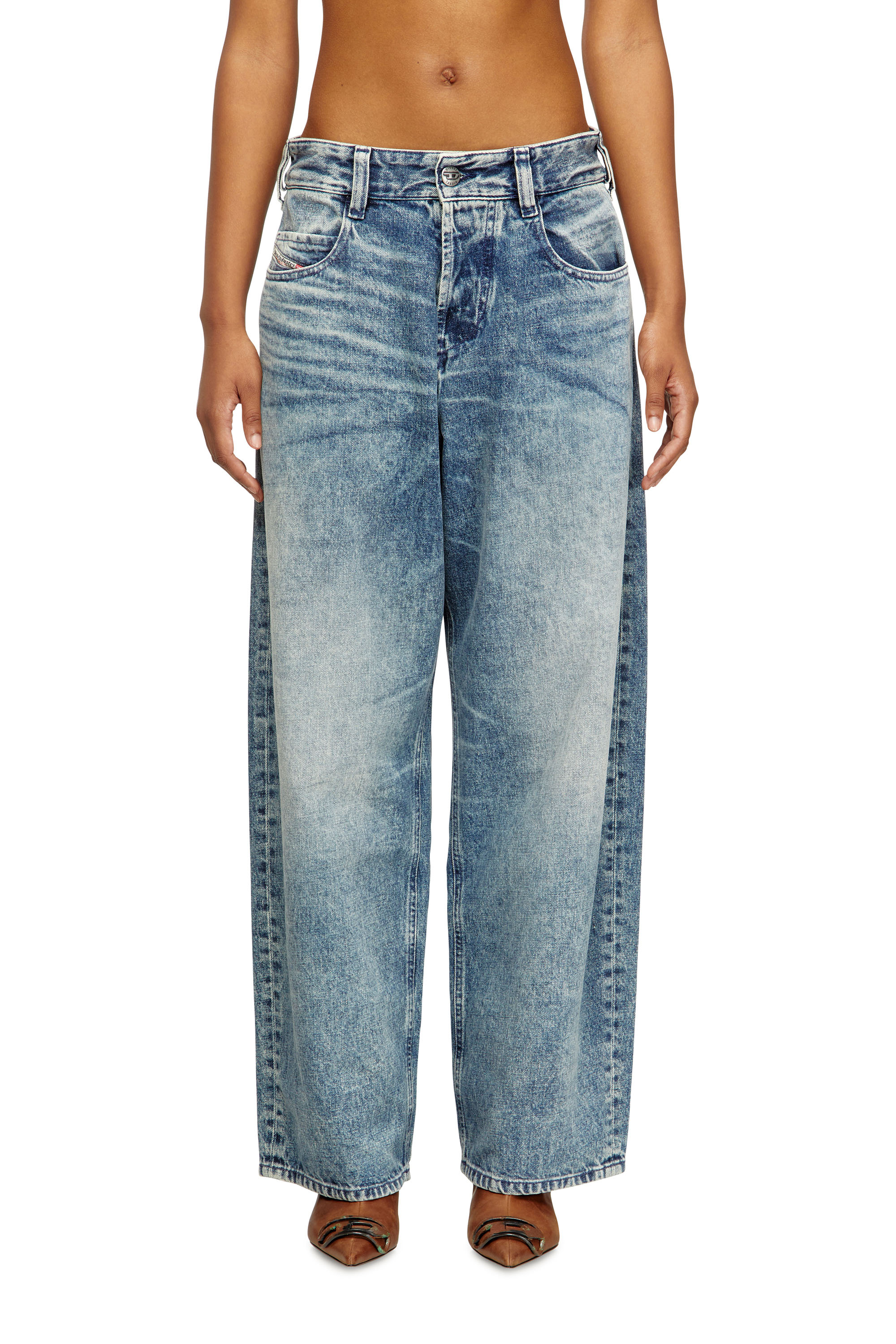 Relaxed Jeans 1997 D-Enim 007DA, Light Blue Diesel - Unisex's Relaxed Jeans 1997 D-Enim 007DA, Light Blue - 6