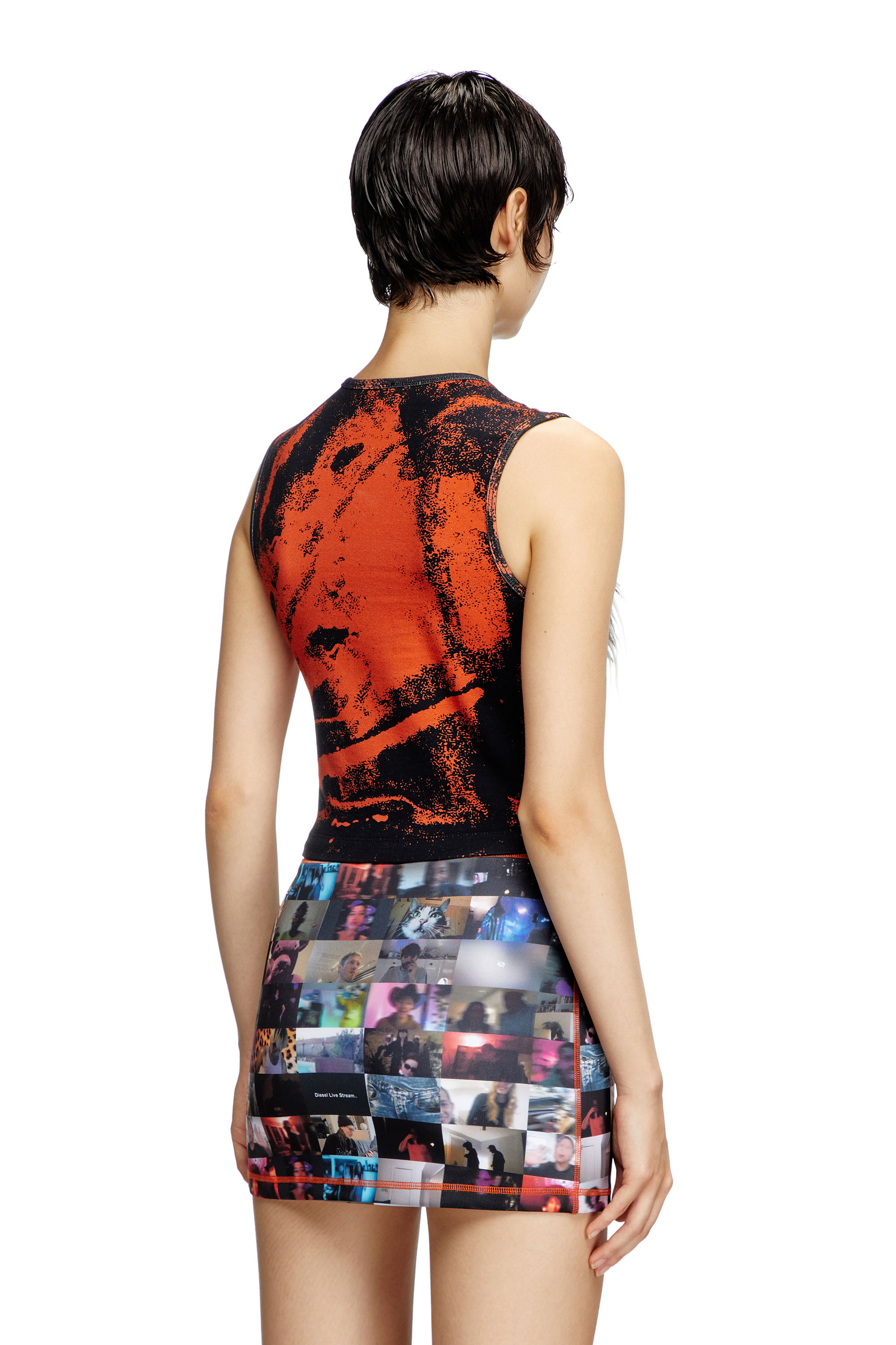 Diesel - T-GRAFITE, Multicolor/Black - Image 4