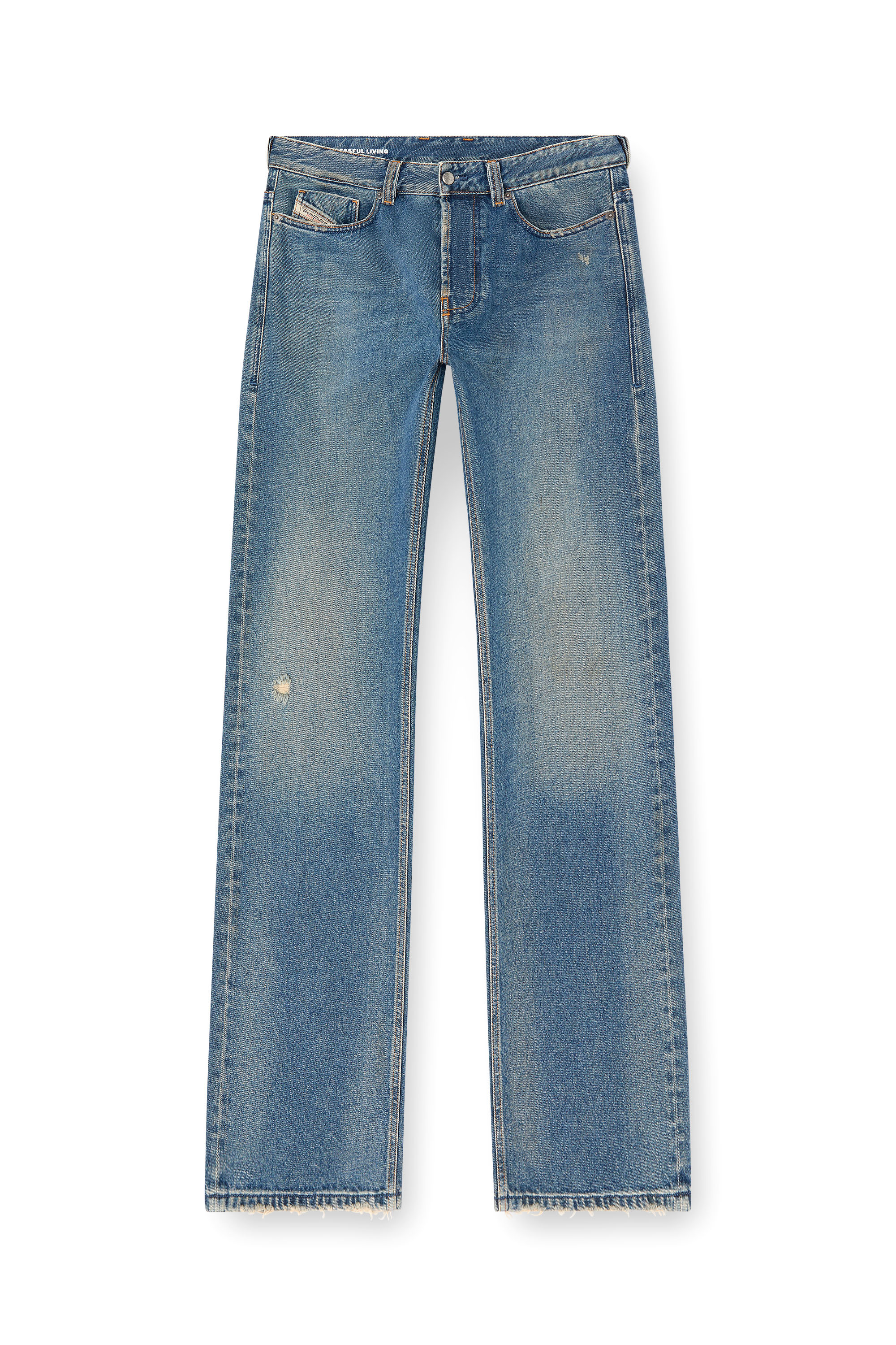 Diesel - Man's Relaxed Jeans 1980 D-Eeper 09J79, Medium blue - 5