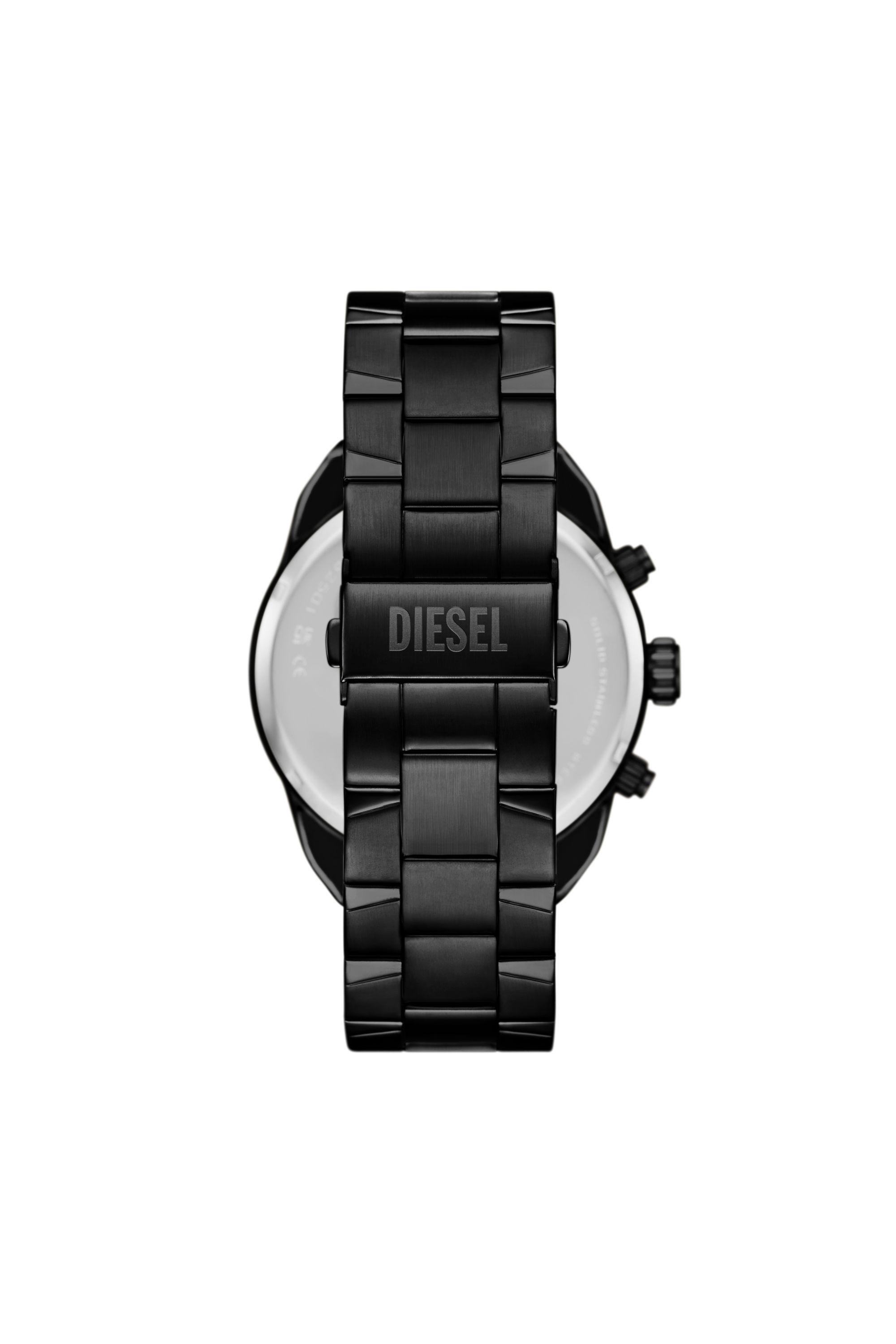 Diesel - DZ4691 WATCH, Man's Spiked black stainless steel watch in Black - 2