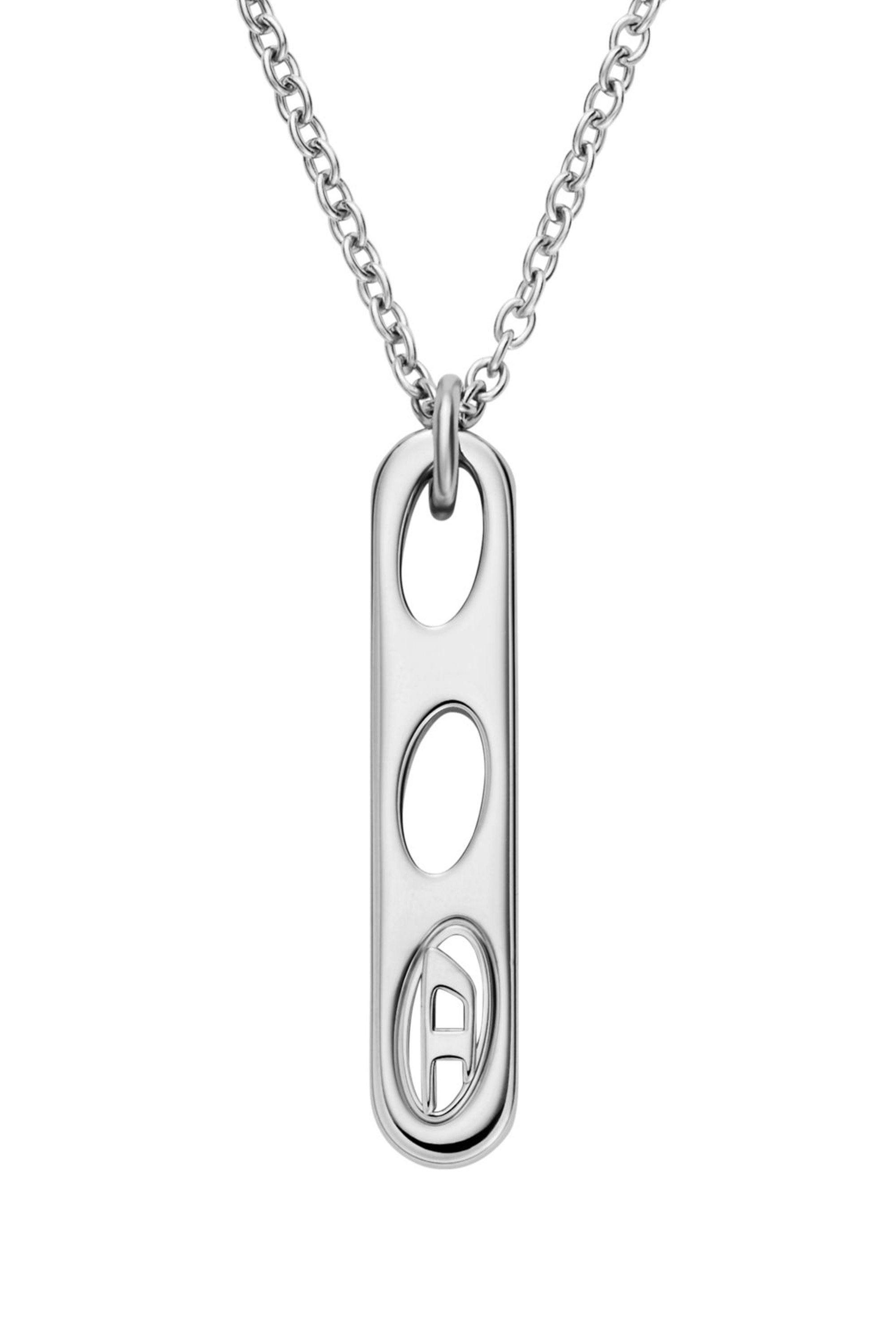 Diesel - DX166240 JEWELLERY, Unisex's Stainless Steel Pendant Necklace in Silver - 2