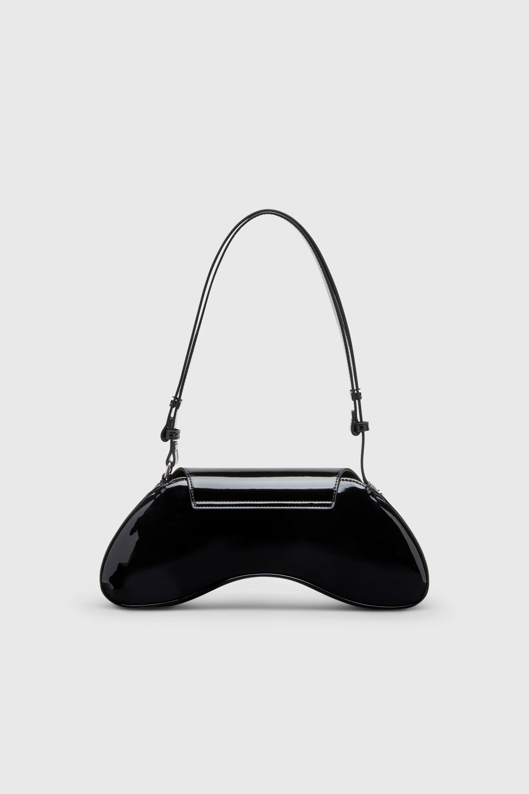 Diesel - PLAY CROSSBODY, Woman's Play-Glossy crossbody bag in Black - 3