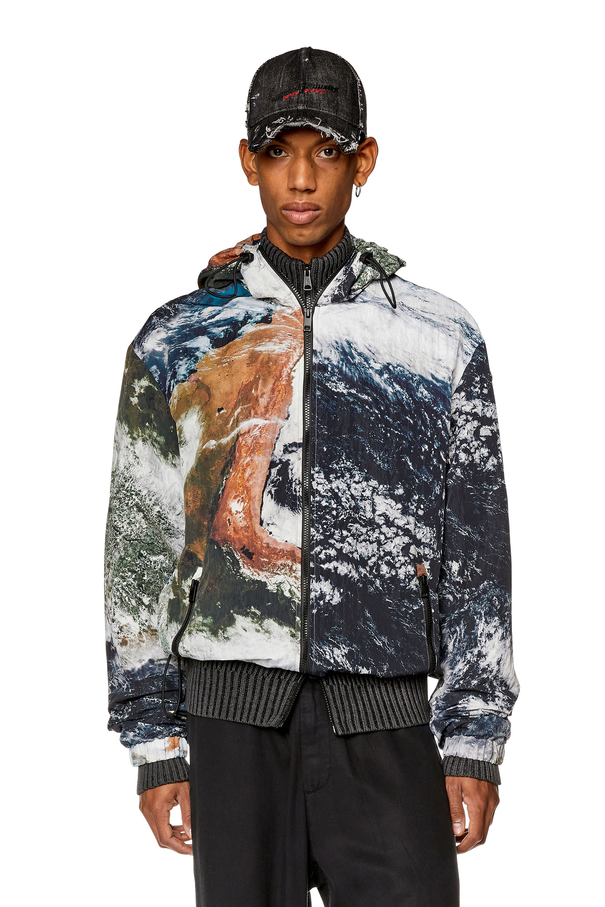 Diesel - J-WARRETT-PRINT, Black/White - Image 1