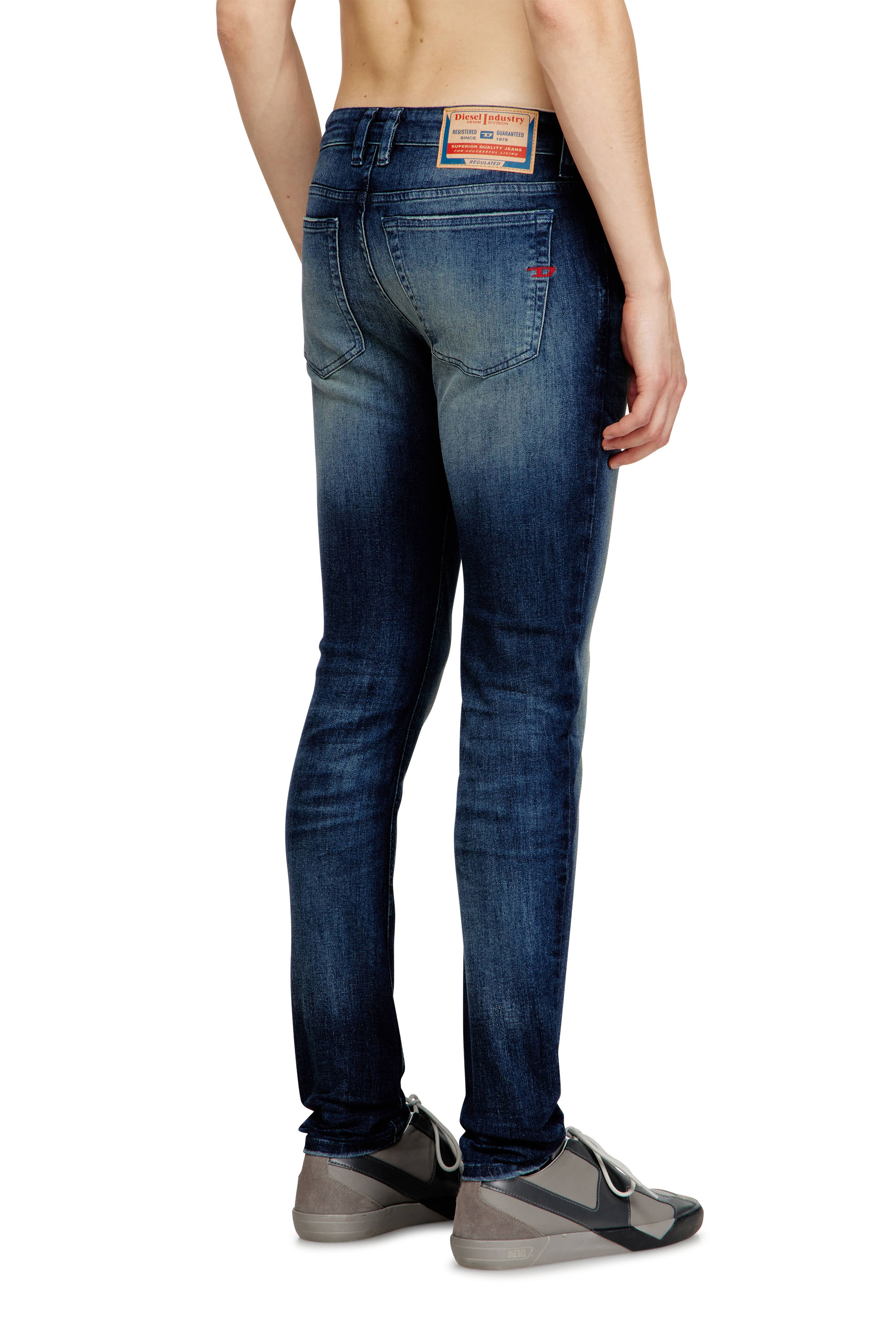 Diesel - Man's Skinny Jeans 1979 Sleenker 0ADBM, Dark Blue - 4