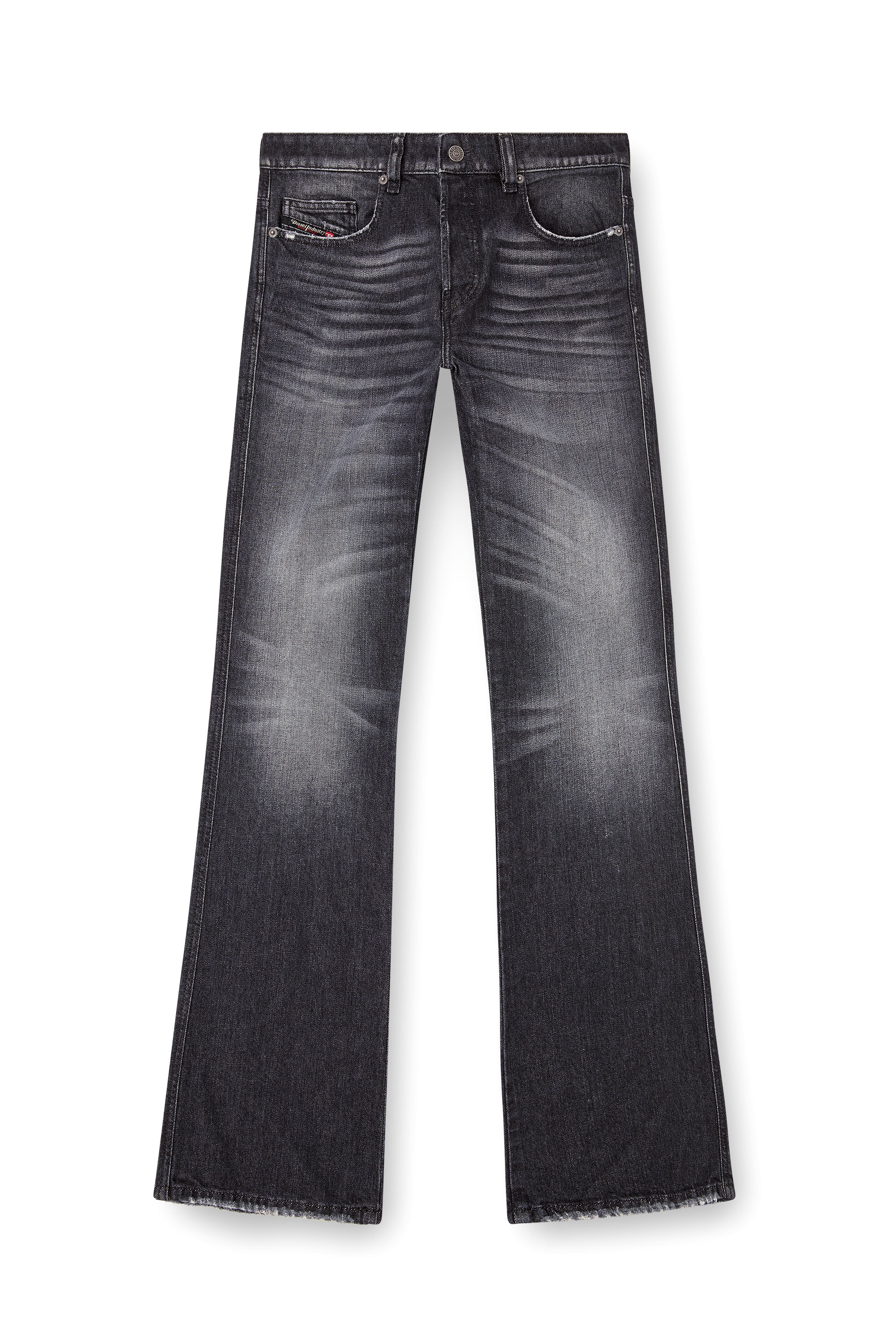 Diesel - Man's Bootcut Jeans 1998 D-Buck 09L50, Black/Dark grey - 3