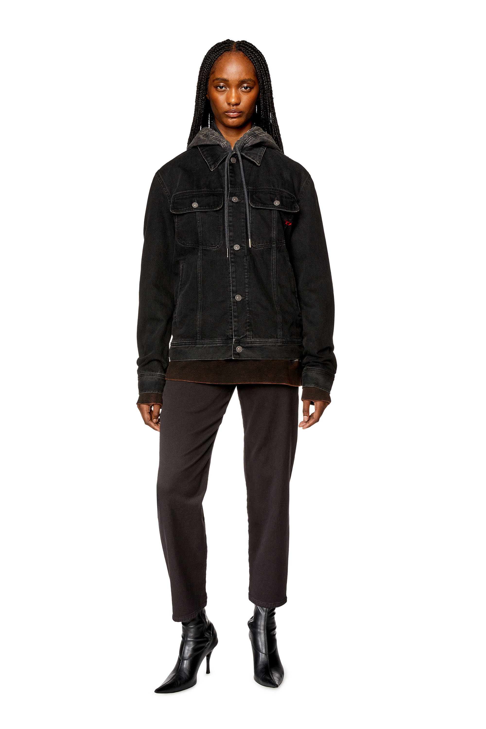 Diesel - Boyfriend Krailey JoggJeans® 068DY, Black - Image 3