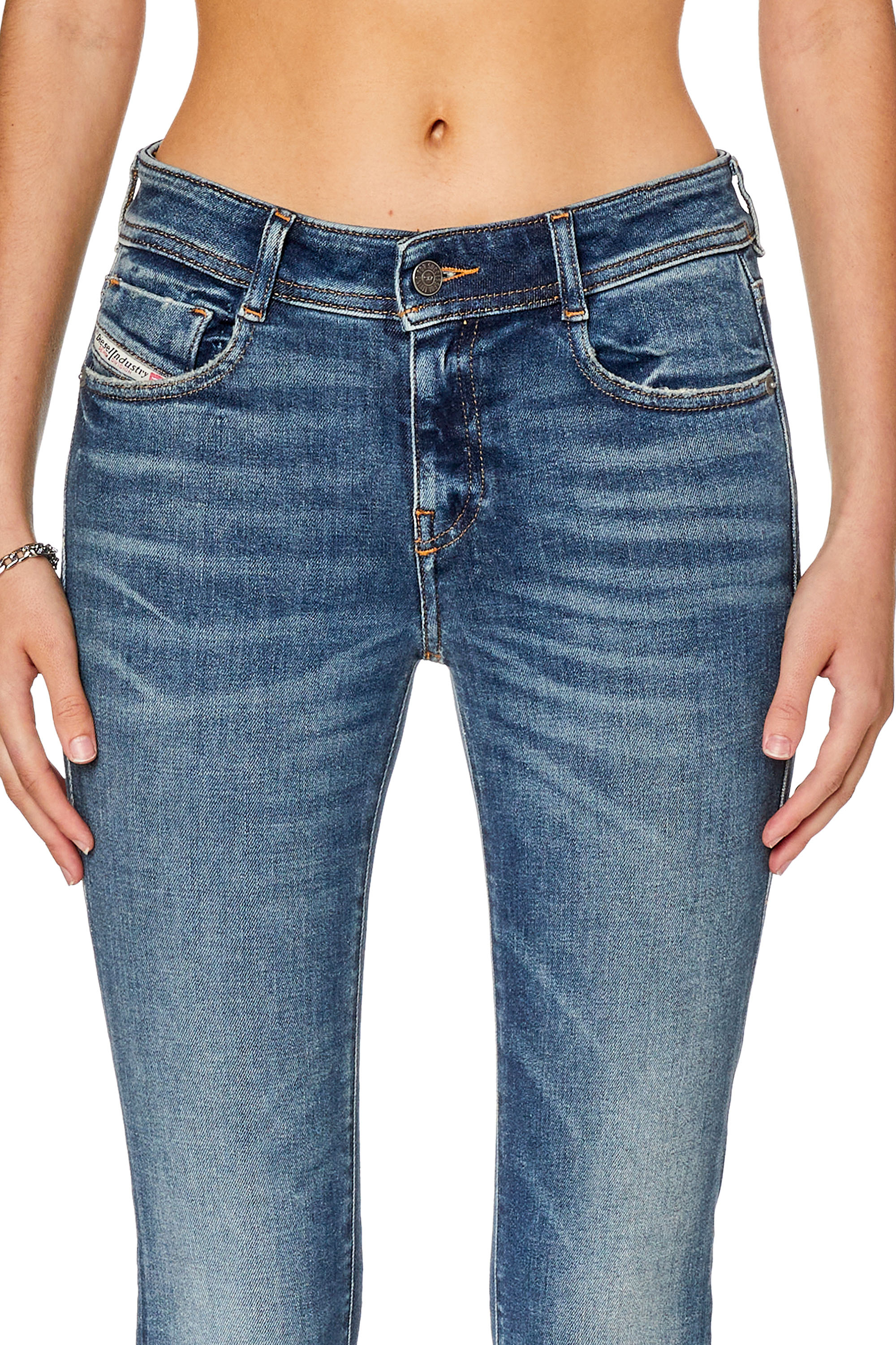 Diesel - Bootcut and Flare Jeans 1969 D-Ebbey 09G71, Dark Blue - Image 3