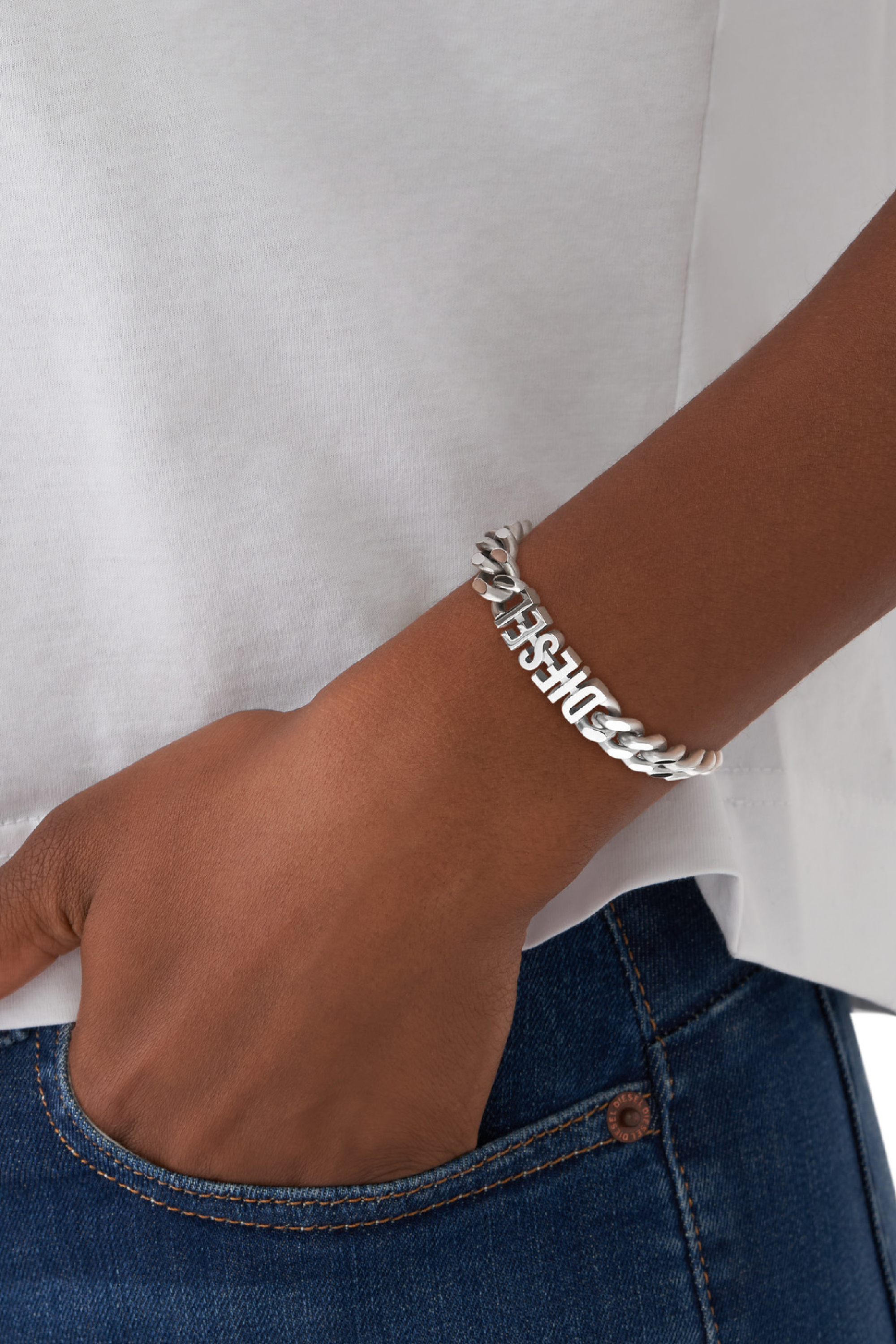 Diesel - DX1389, Silver - Image 3