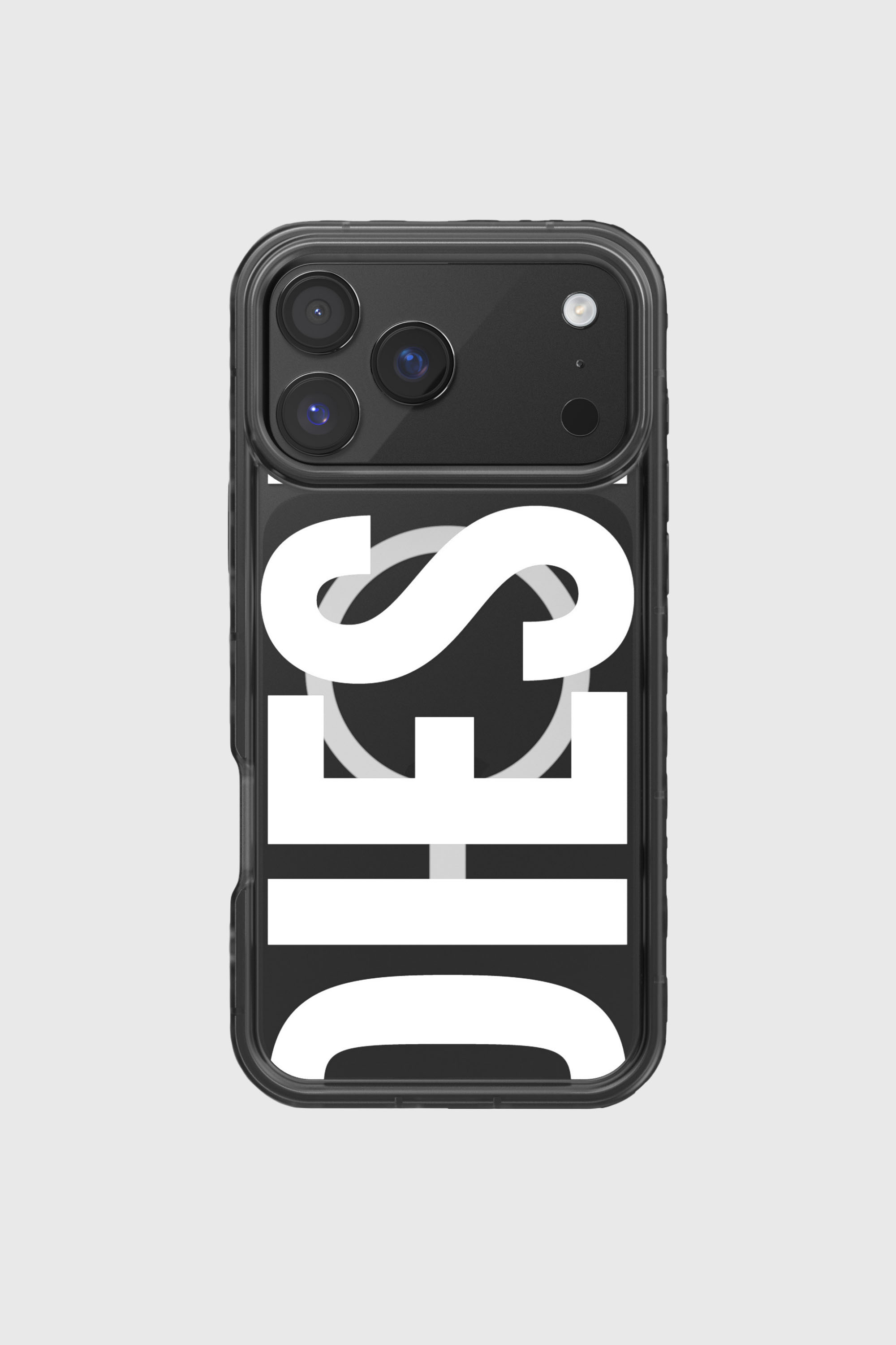 Diesel - 60438 MOULDED CASE, Unisex's Biscotto bumper case with magsafe for iPhone 17 Pro Max in Black - 2