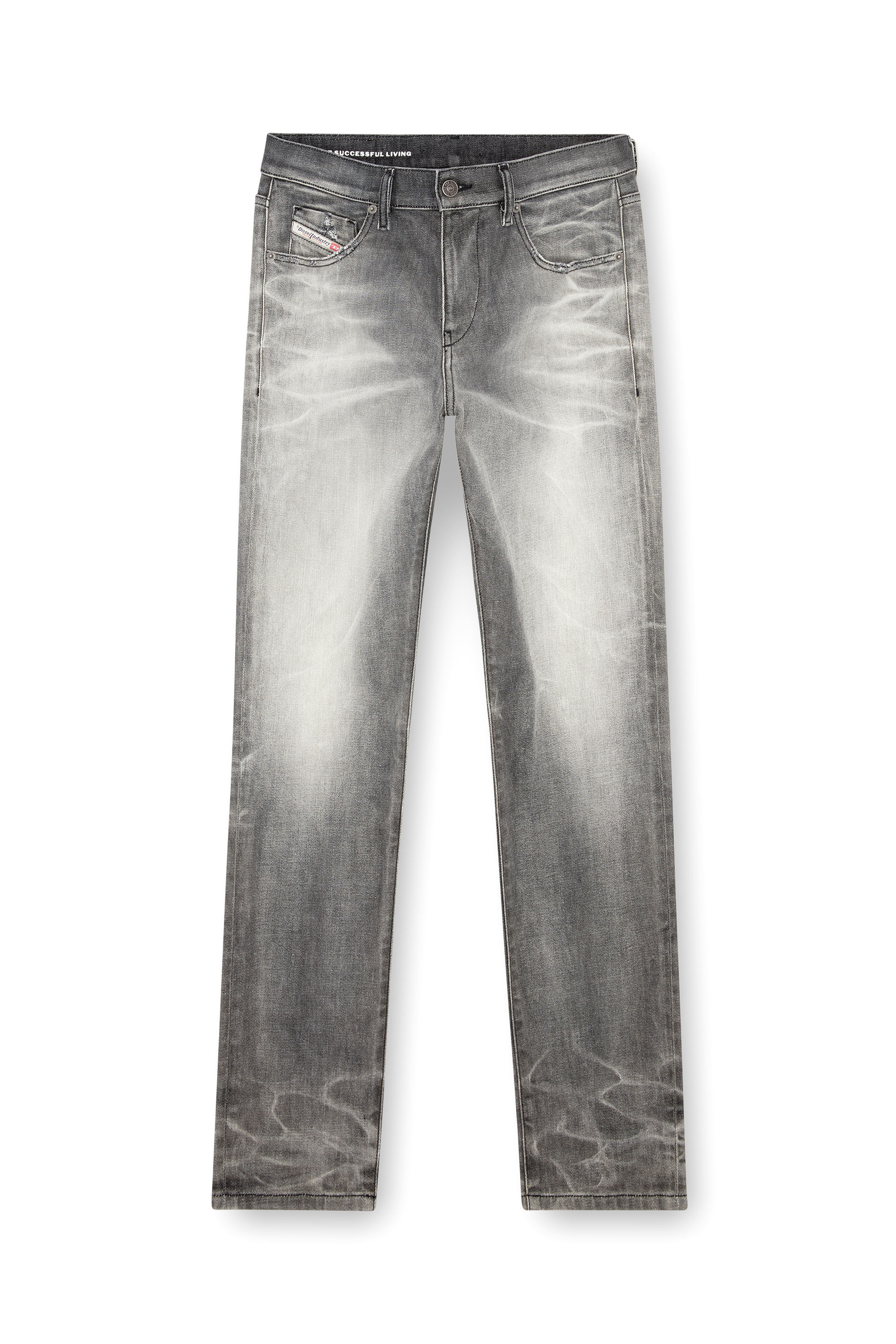 Diesel - Man Slim Jeans 2019 D-Strukt 09J58, Dark grey - Image 3