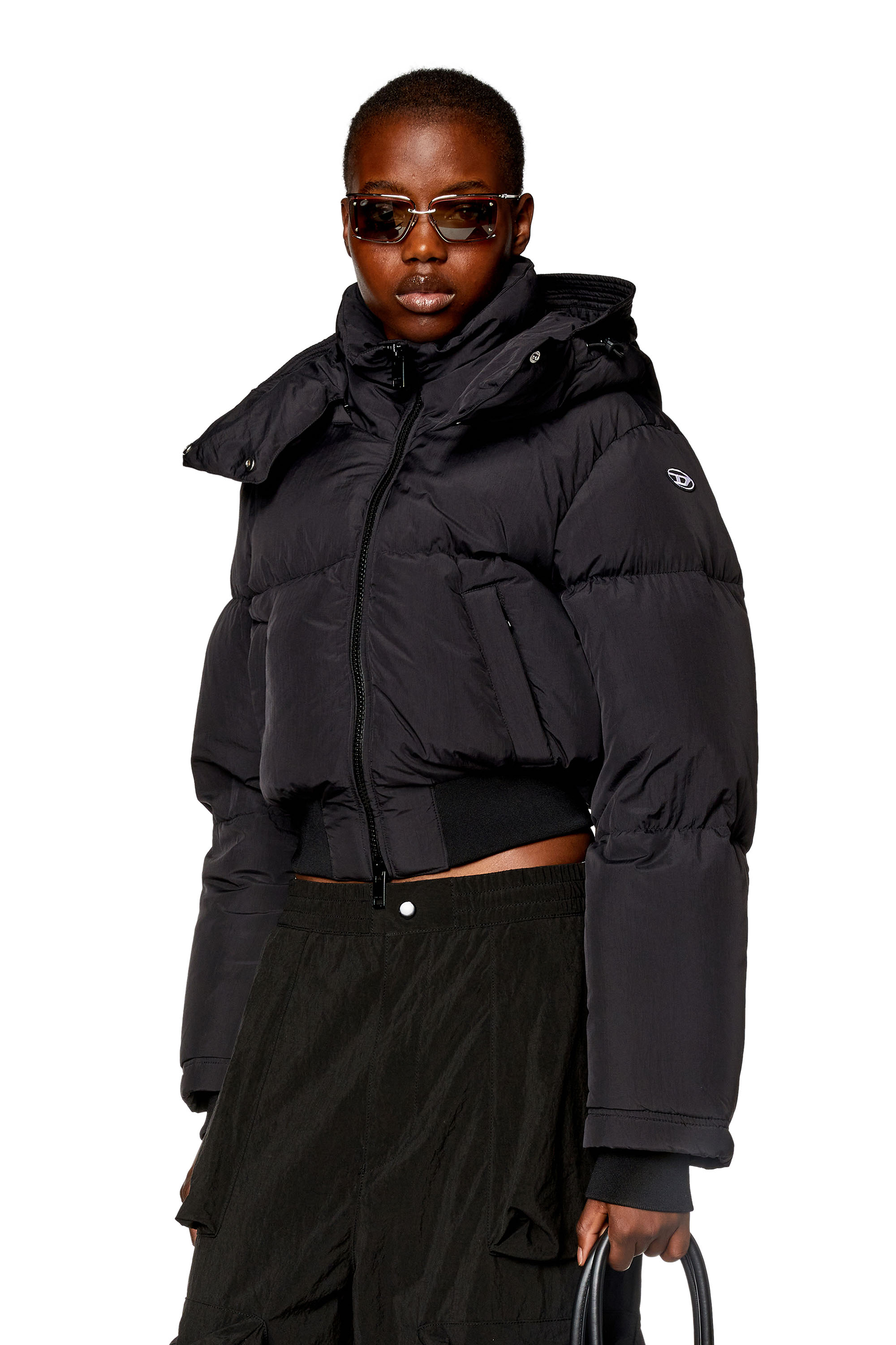 Diesel - W-PEYT-SHORT, Black - Image 1