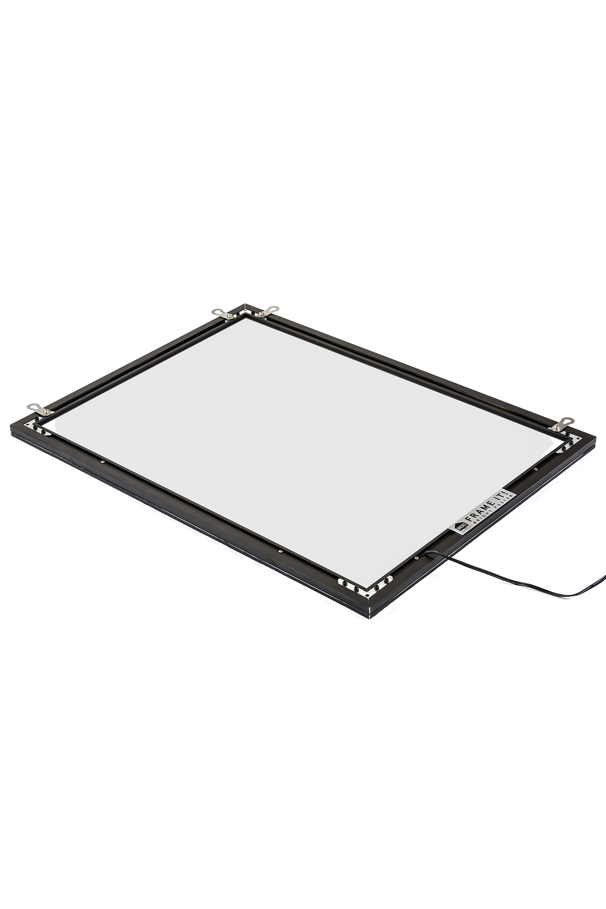 Diesel - 11001 FRAME IT!, Unisex's Medium frame with led backlight in Silver - 2