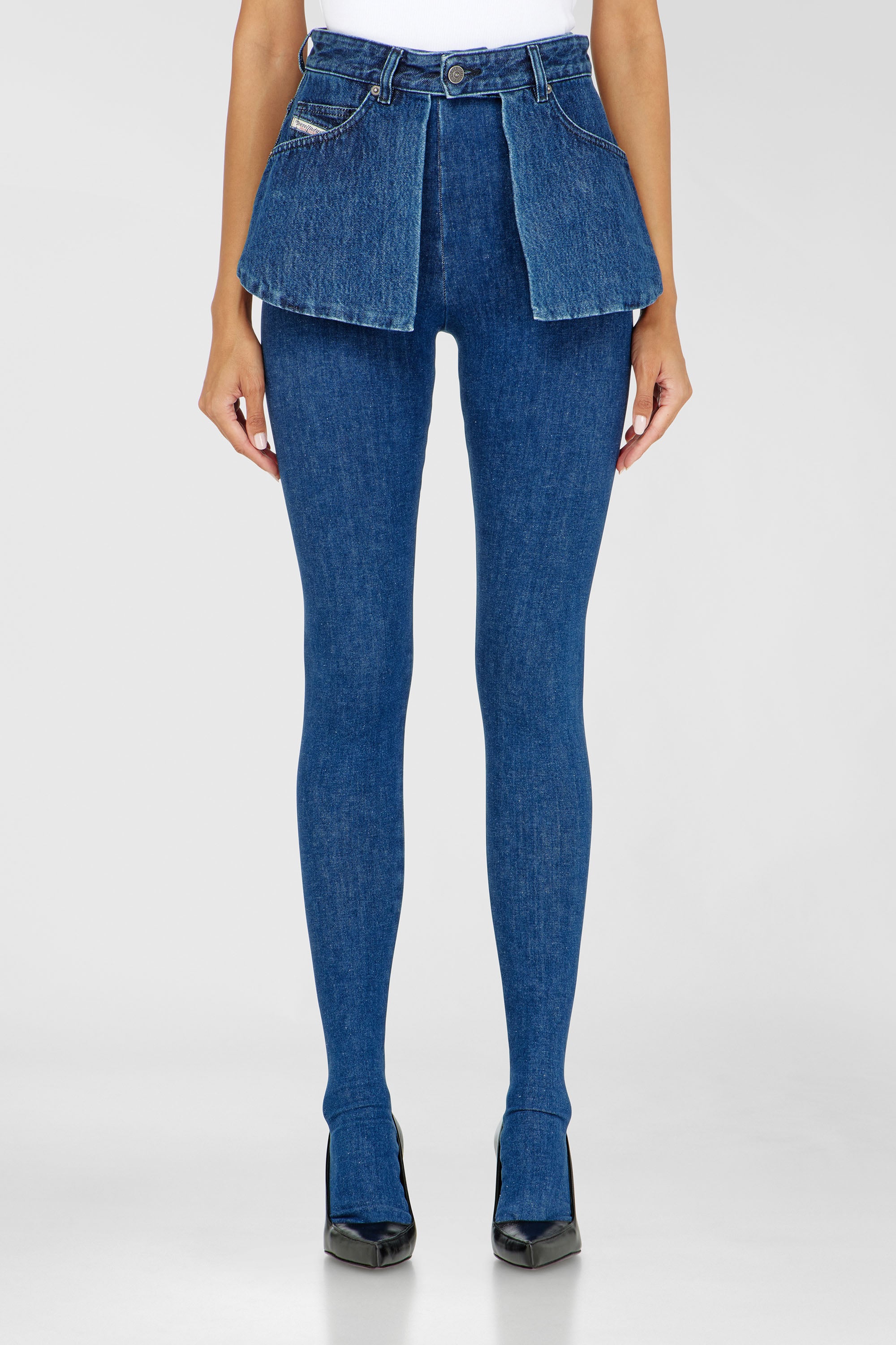 Diesel - Woman's Skinny Jeans D-Spika 09R31, Dark Blue - 1