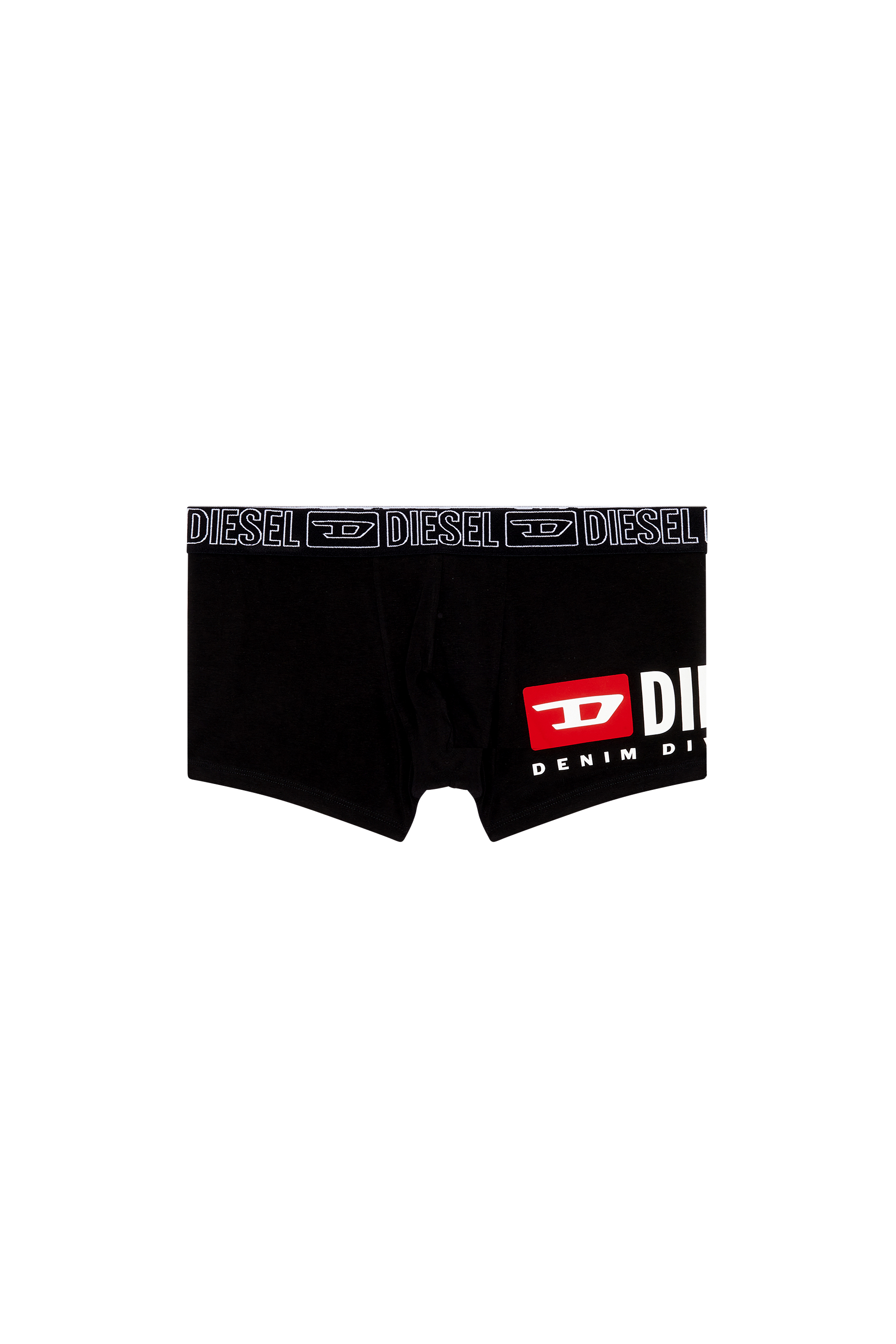 Diesel - UMBX-DAMIEN, Man Boxer briefs with logo outline waist in Black - Image 4