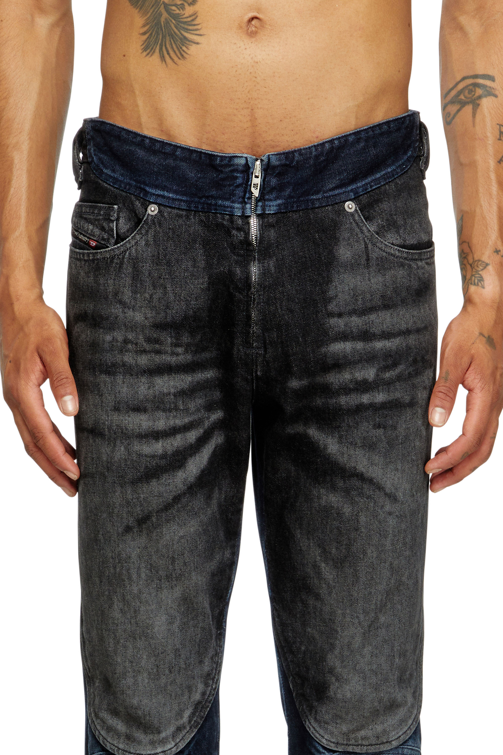 Diesel - Man's Regular Jeans D-Bucy 007BX, Dark Blue - 5