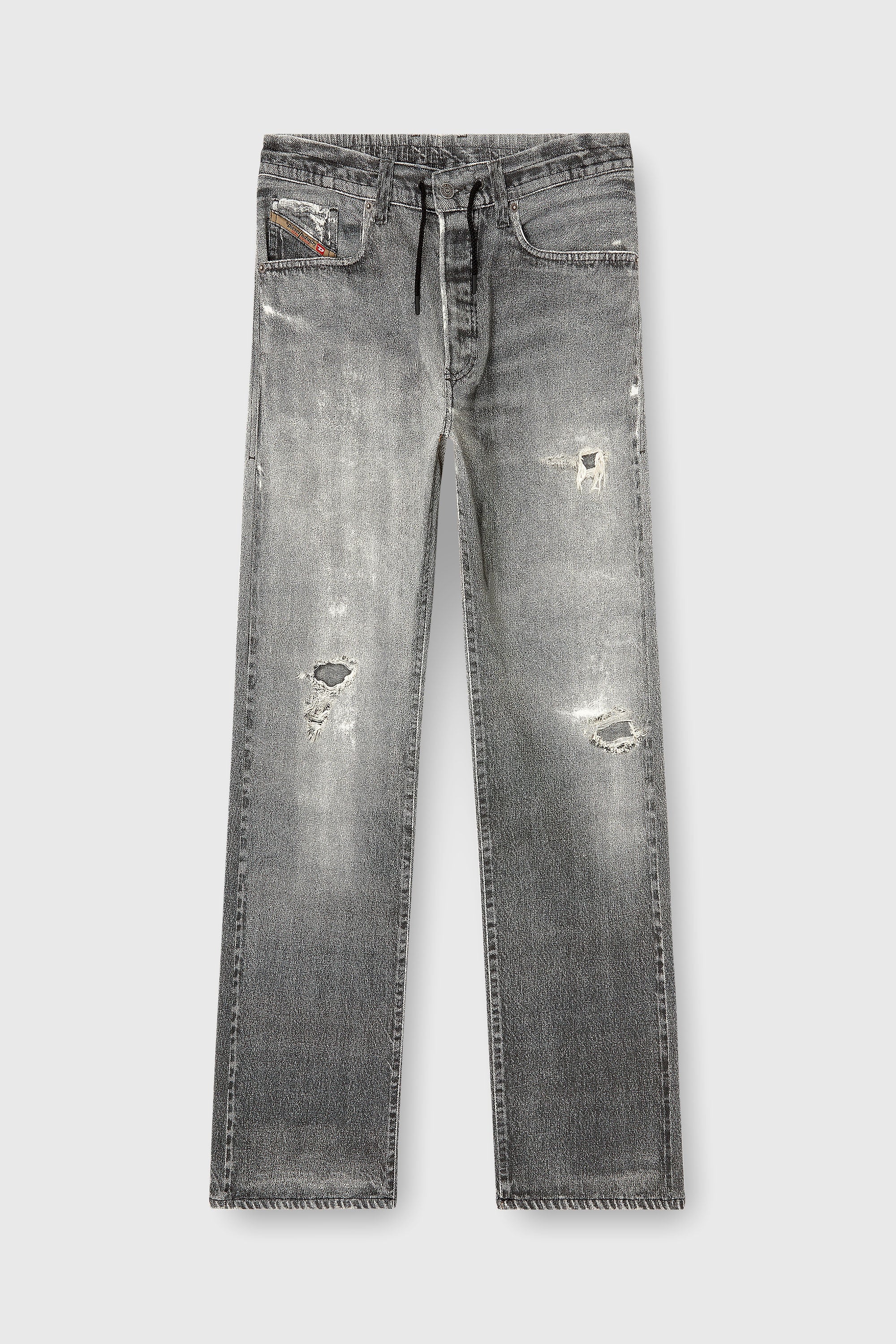 Diesel - Man's Relaxed 2080 D-Reel Joggjeans&reg; 068US, Grey - 2
