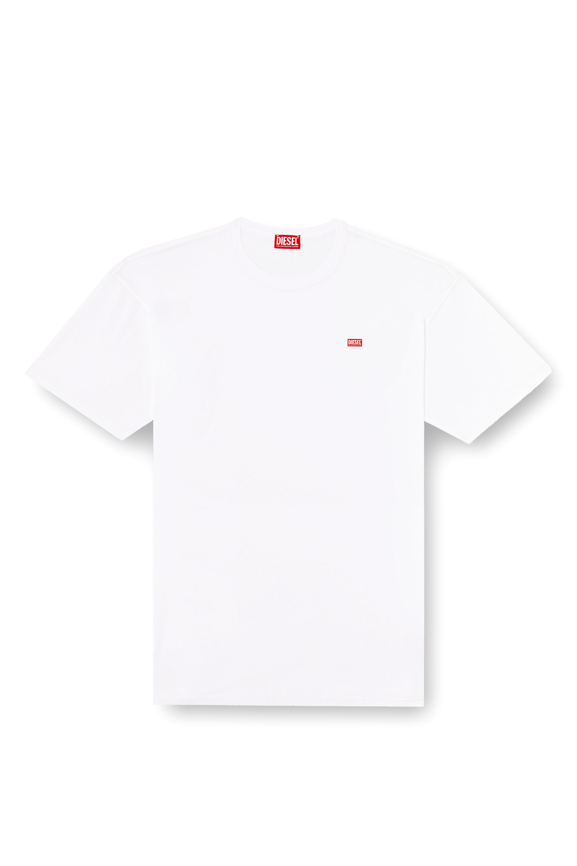 Diesel - T-BOXT-R30, Man's T-shirt with small logo in White - 3