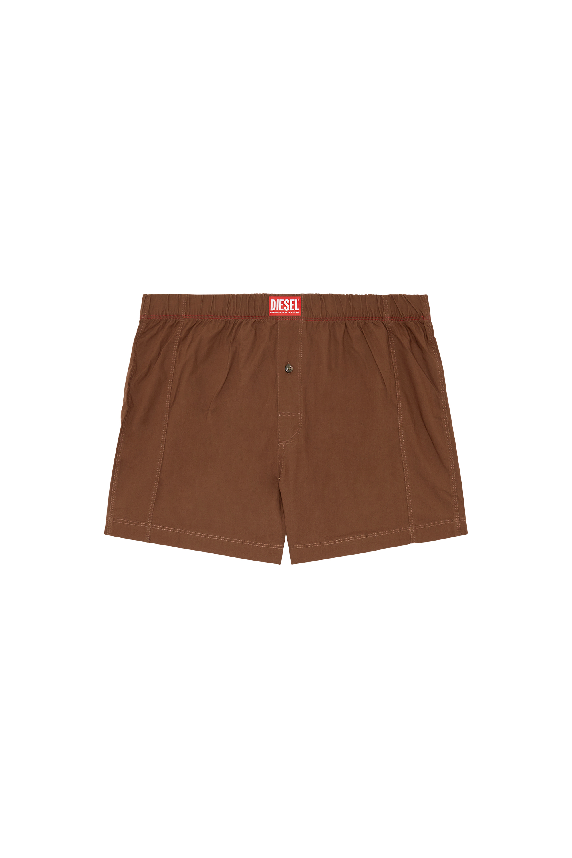 Diesel - UUBX-STARK, Unisex Nude cotton boxers in Brown - Image 7