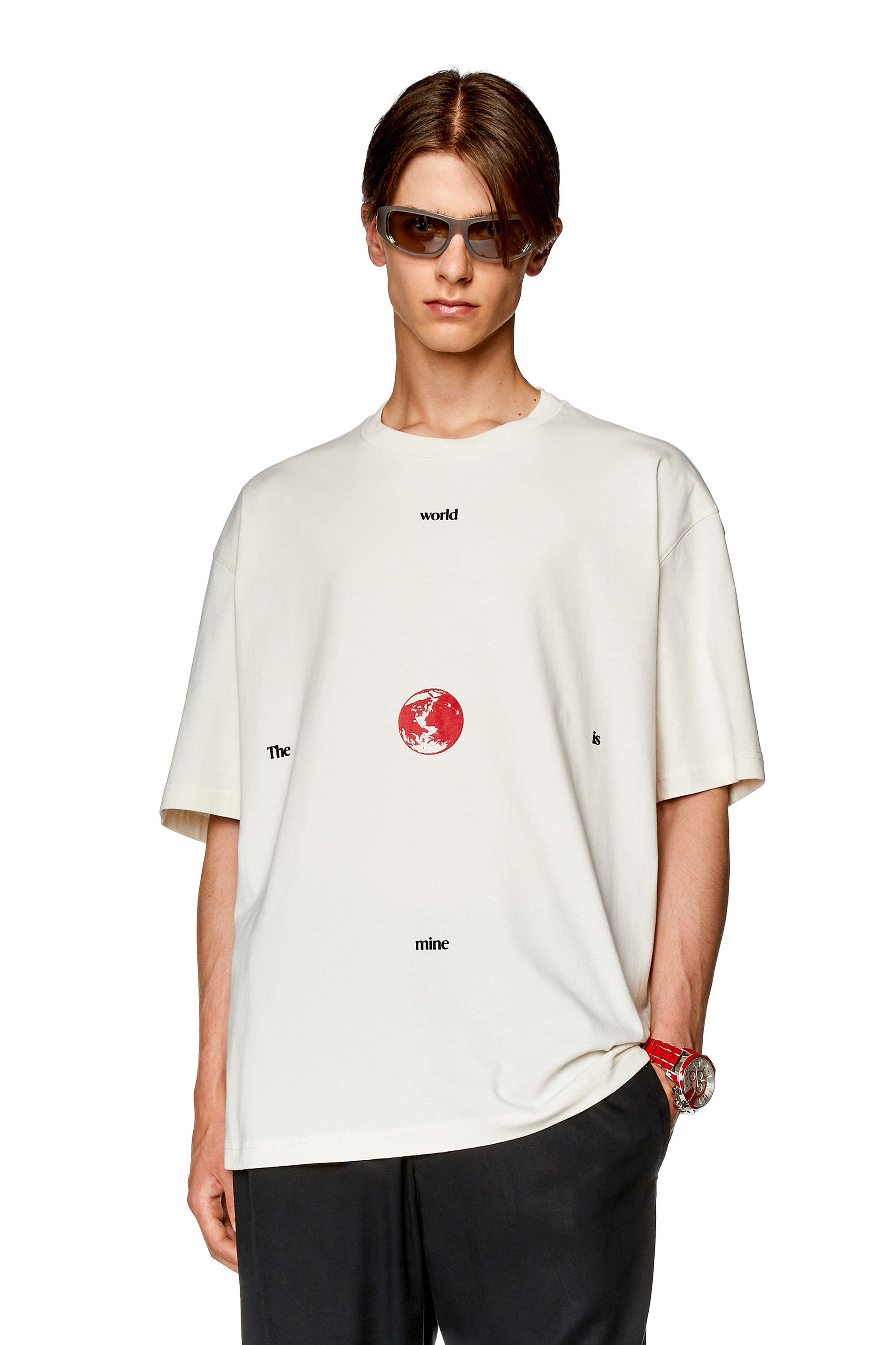 Diesel - T-WASH-L9, White - Image 1