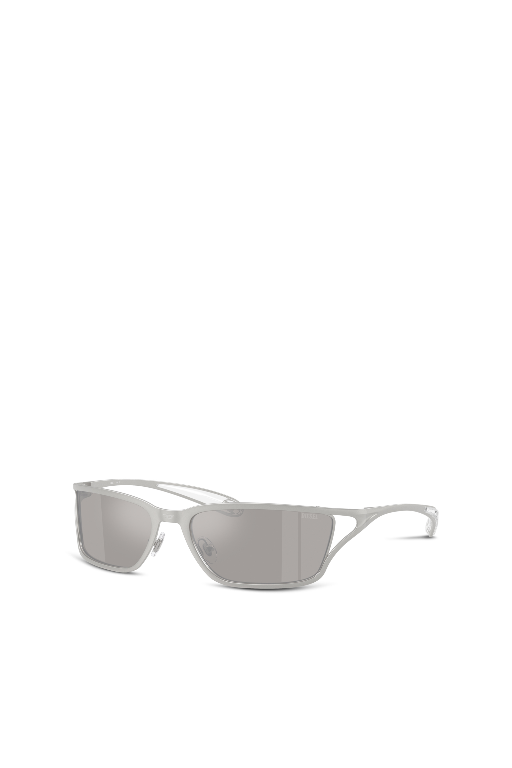 Diesel - 0DL1015, Unisex's Rectangle sunglasses in Grey - 4