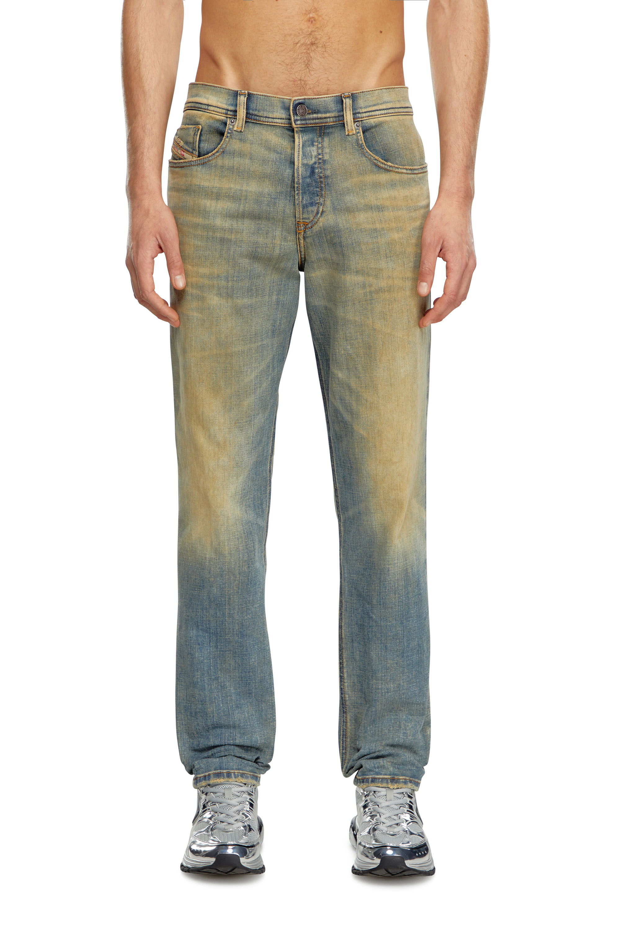 Diesel - Man Tapered Jeans 2023 D-Finitive 09J51, Medium blue - Image 1