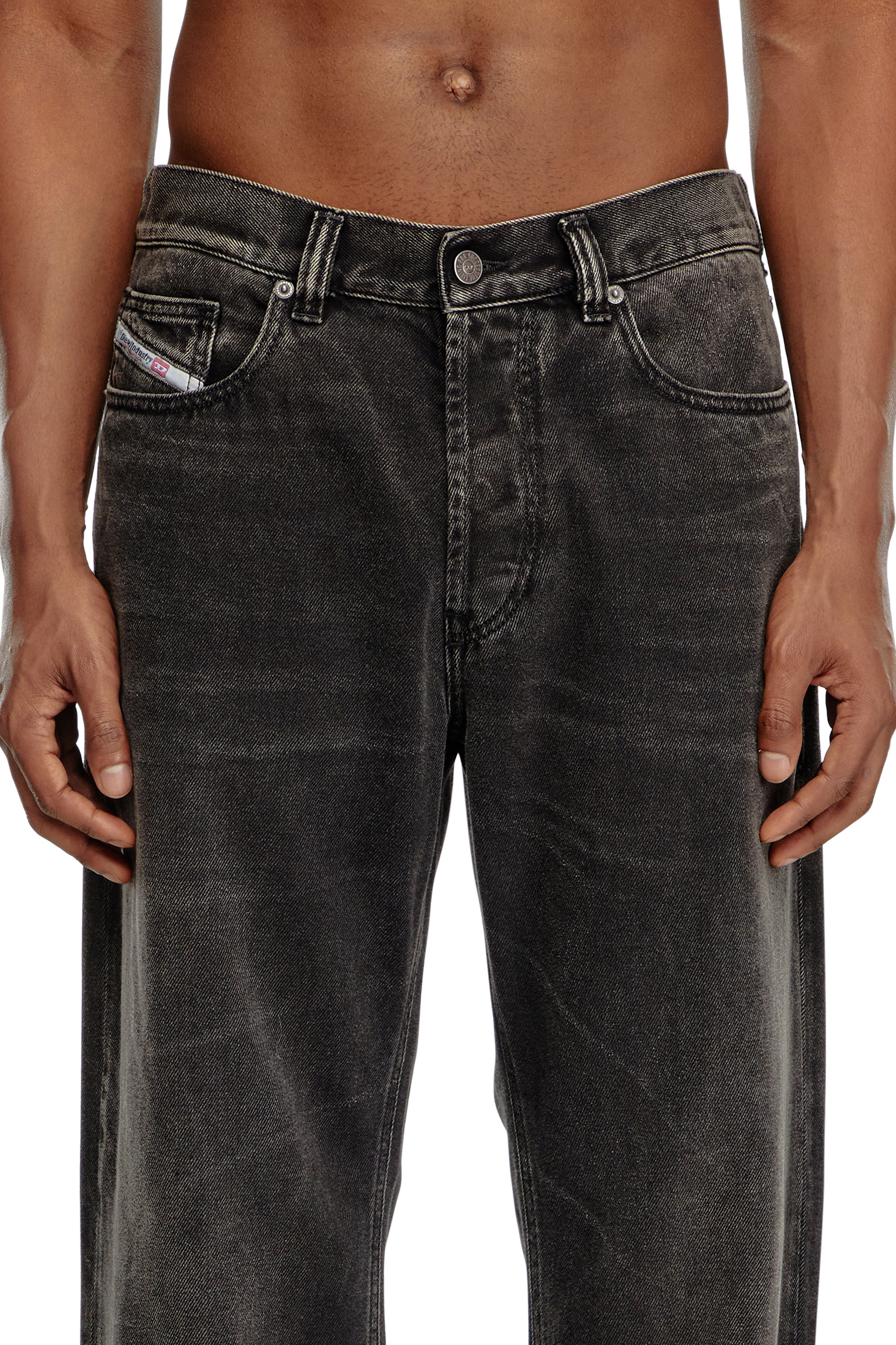 Diesel - Man's Regular Jeans 2010 D-Macs 09J96, Black/Dark grey - 5