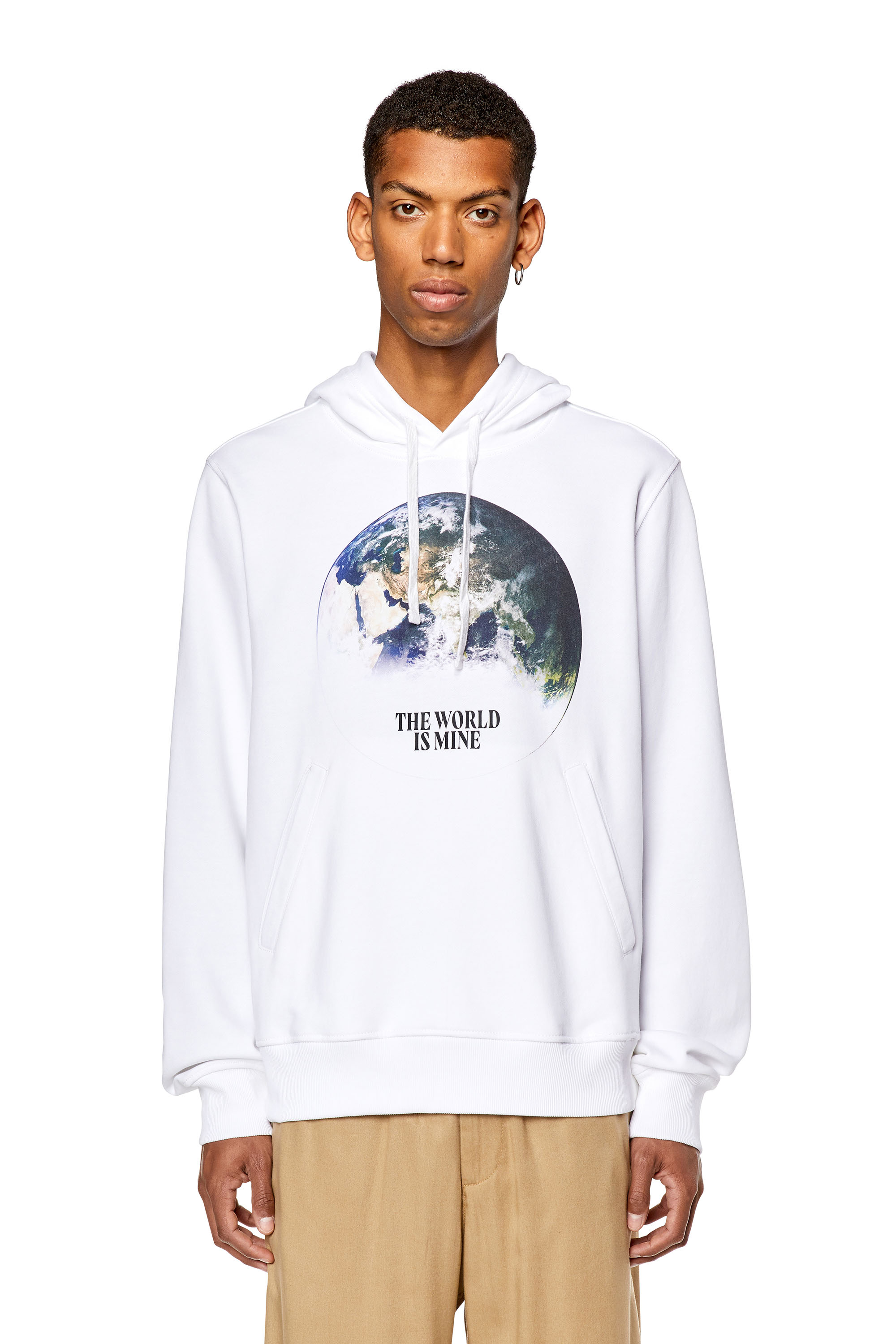 Diesel - S-GINN-WELT-HOOD, White - Image 4