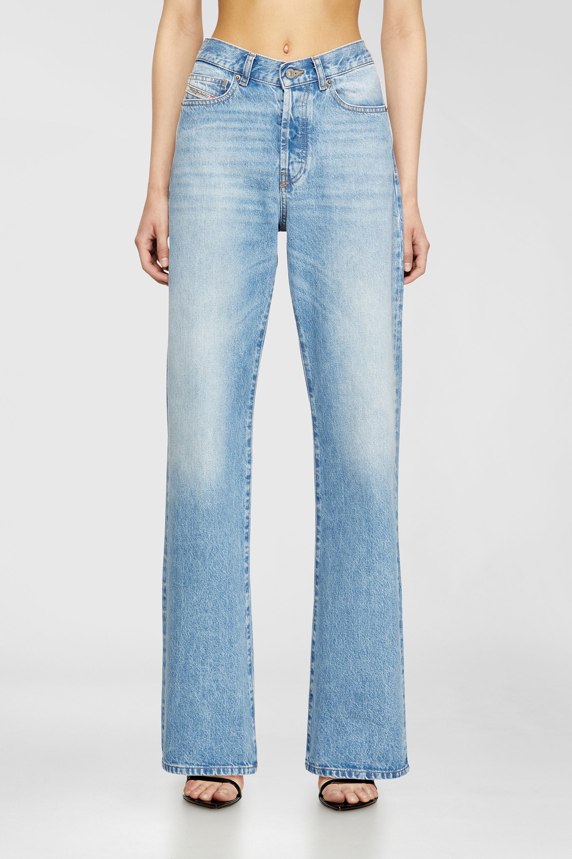 Diesel - Woman's Regular Jeans 1971 D-Sent 09I29, Light Blue - 1