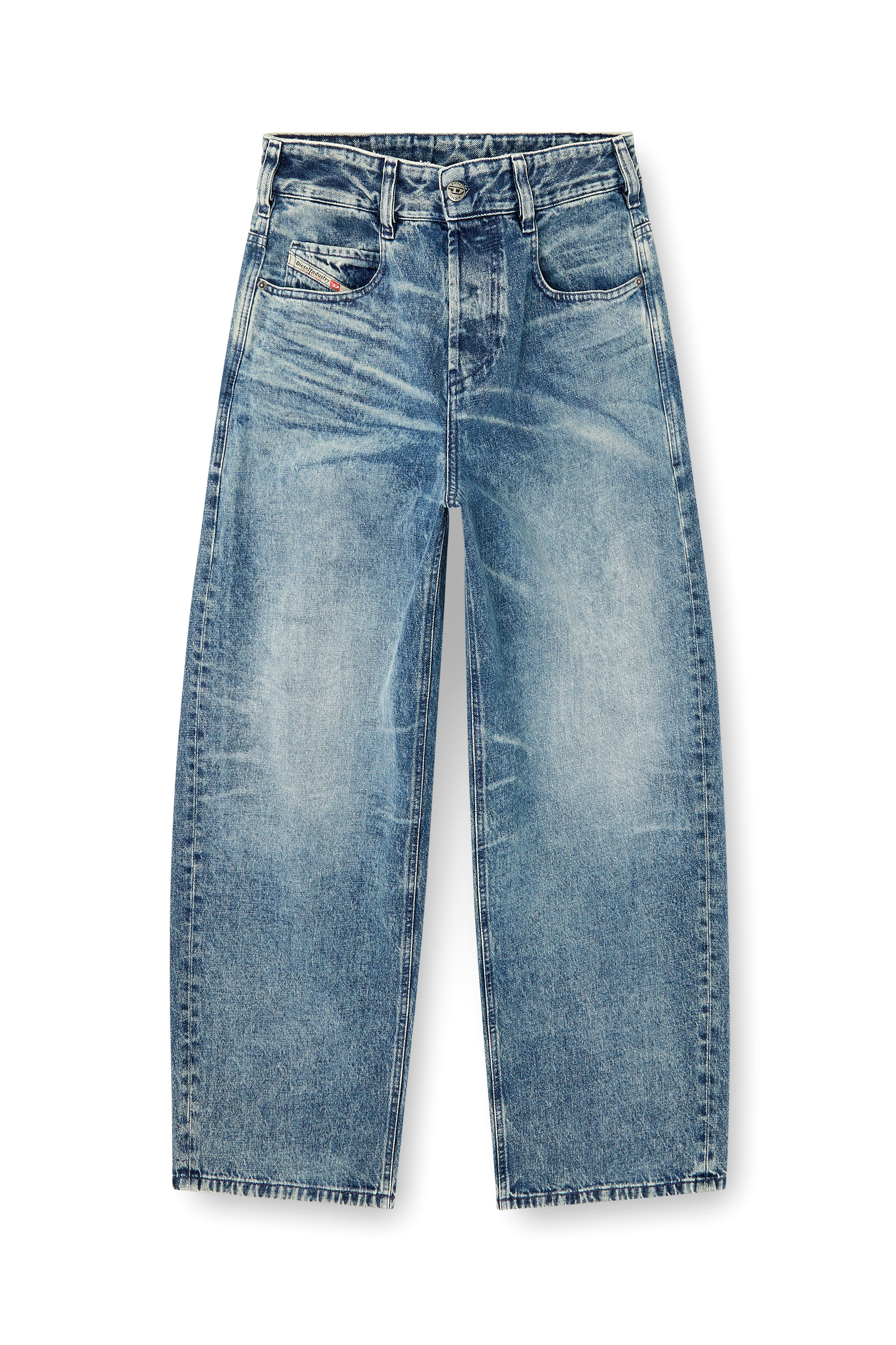 Relaxed Jeans 1997 D-Enim 007DA, Light Blue Diesel - Unisex's Relaxed Jeans 1997 D-Enim 007DA, Light Blue - 2