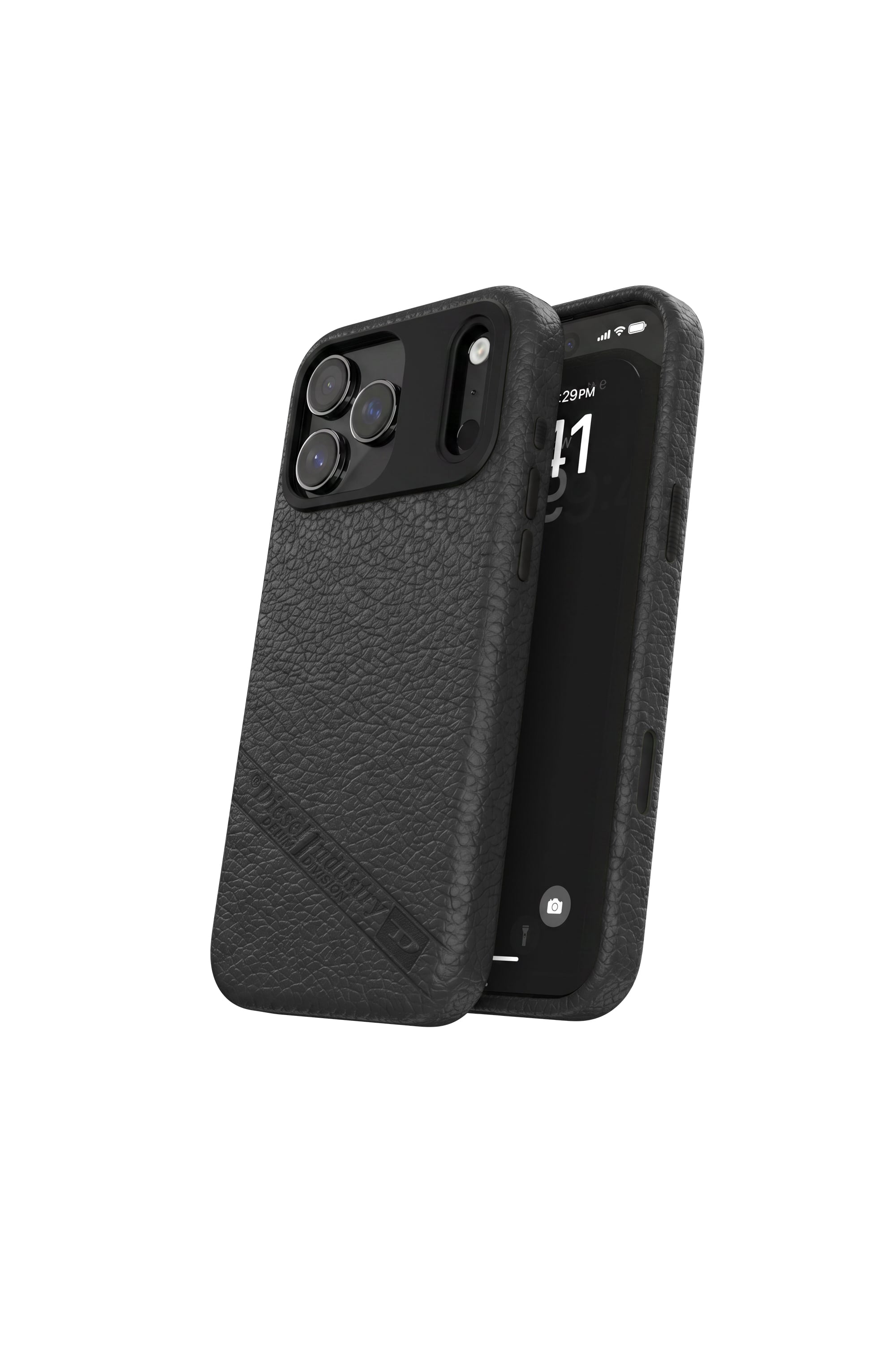 Diesel - 60642 MOULDED CASE, Unisex's Flag D case with MagSafe for iPhone 17 Pro Max in Black - 3