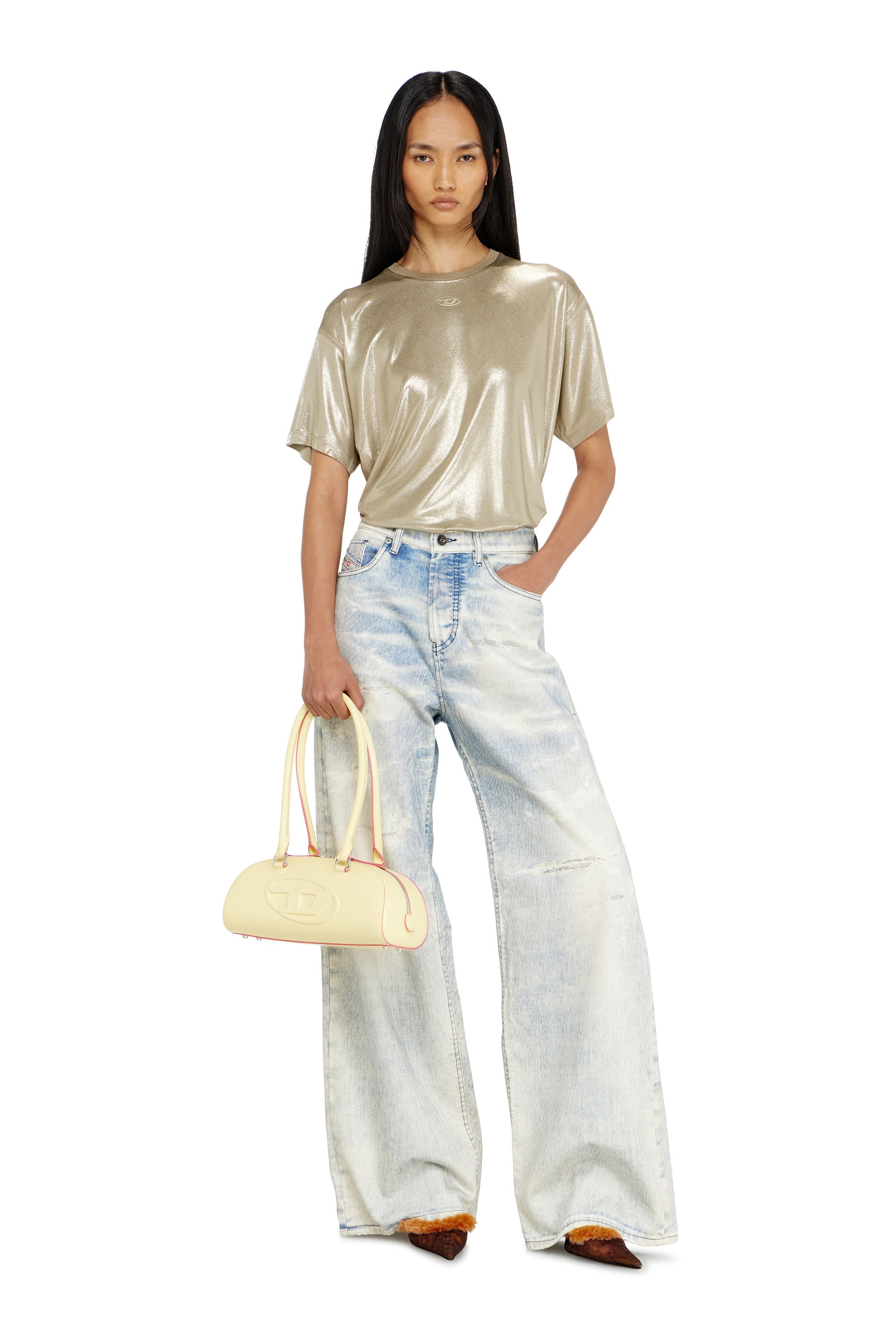 Diesel - Woman's Relaxed Jeans 1996 D-Sire 09R69, Light Blue - 1