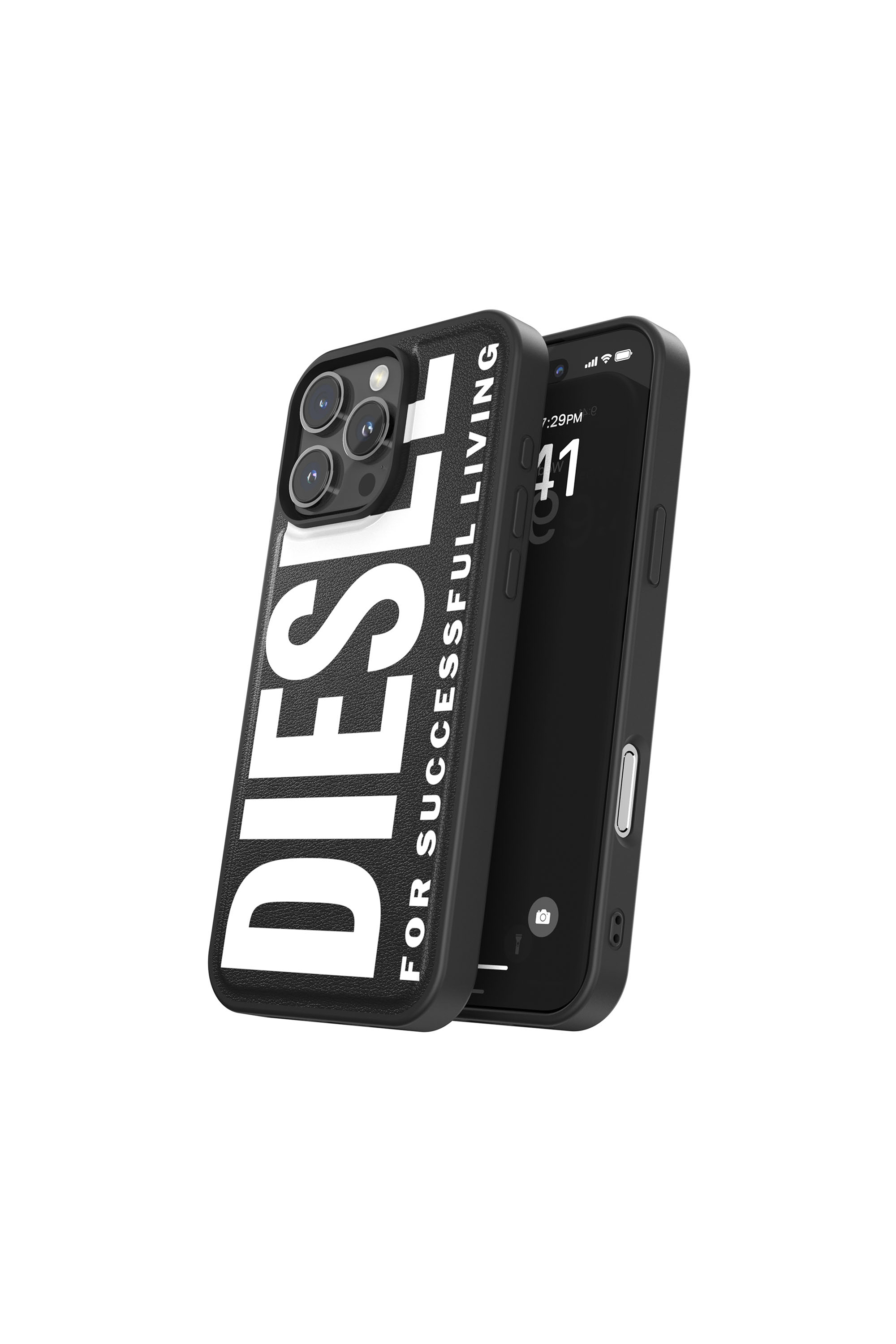 Diesel - 60130 MOULDED CASE, Unisex's Moulded Case with Magsafe for iP 16 Pro Max in Black - 2