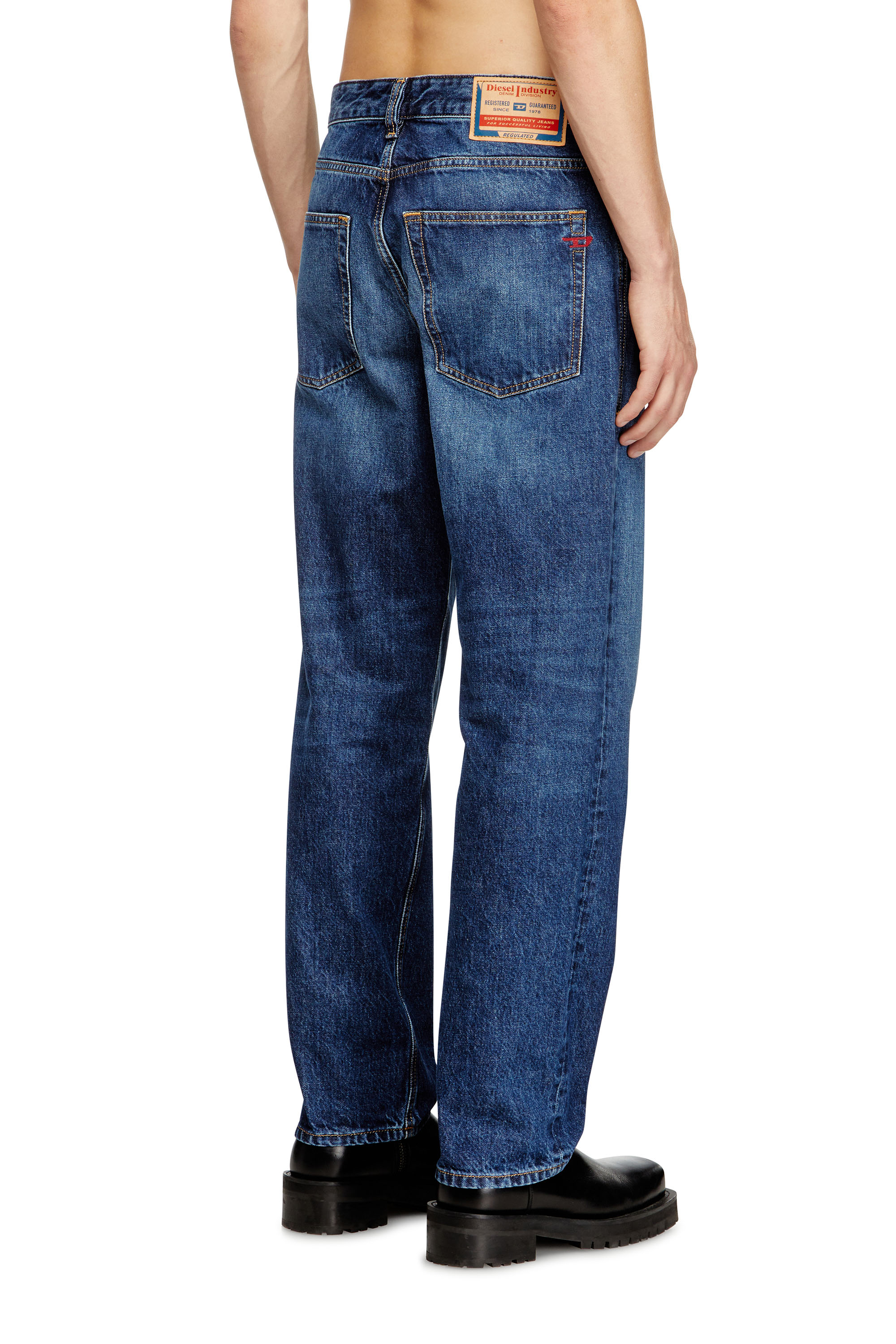Regular Jeans 2024 D-Macs 09I27, Medium blue Diesel - Man's Regular Jeans 2024 D-Macs 09I27, Medium blue - 4