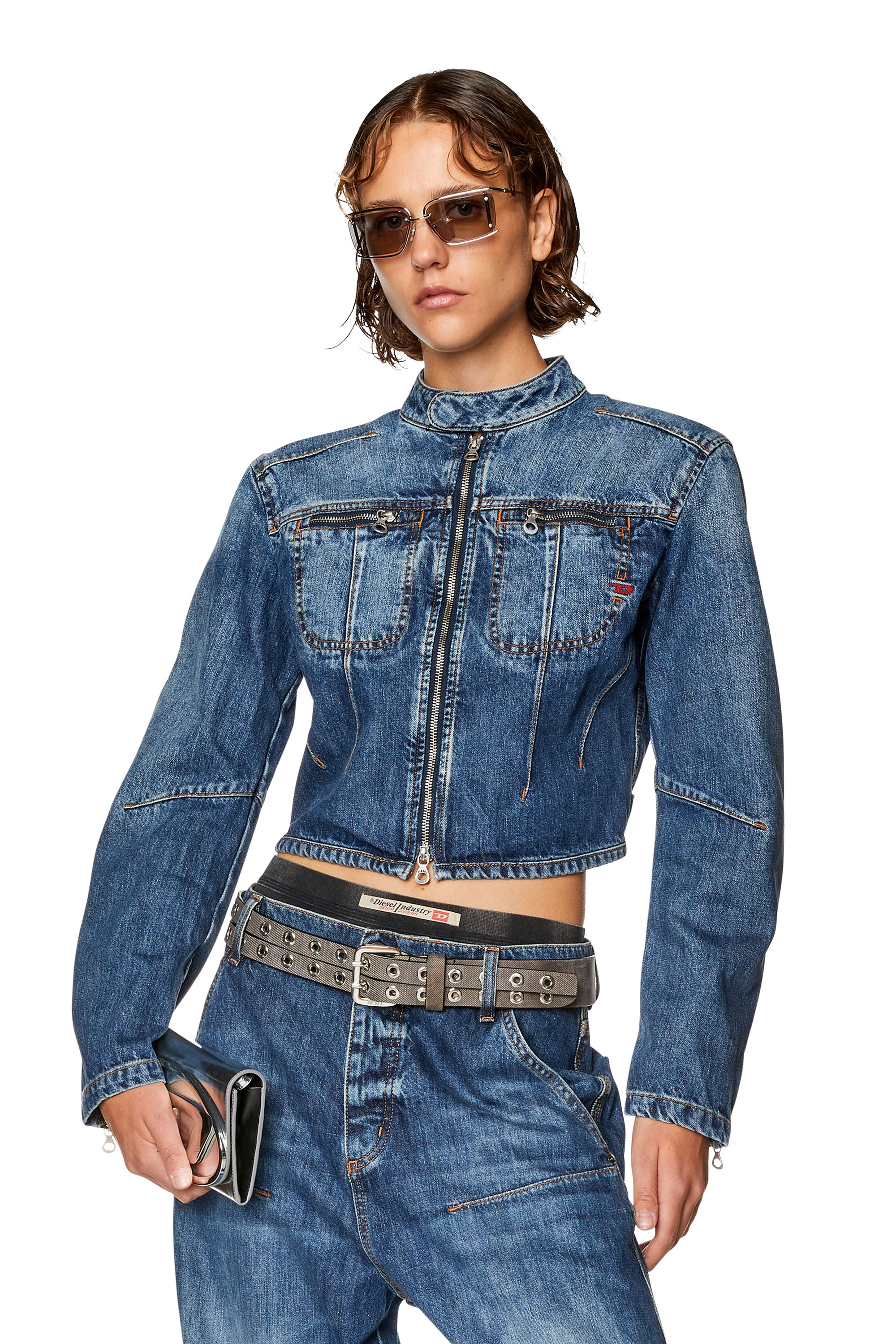 Diesel - DE-SLIMMY-BK-S, Medium blue - Image 1