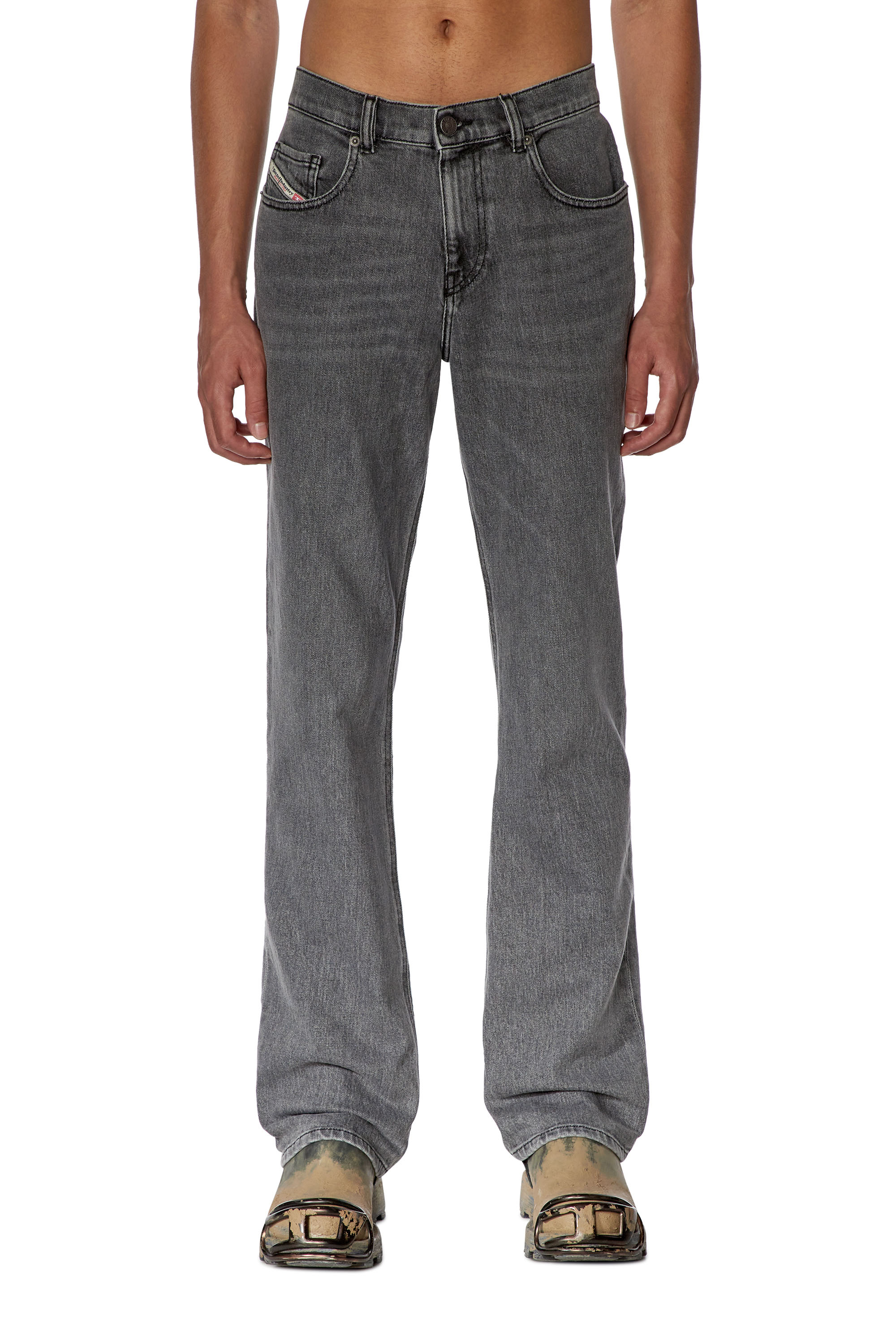 Diesel - Bootcut Jeans 2021 D-Vocs 09F83, Black/Dark grey - Image 1