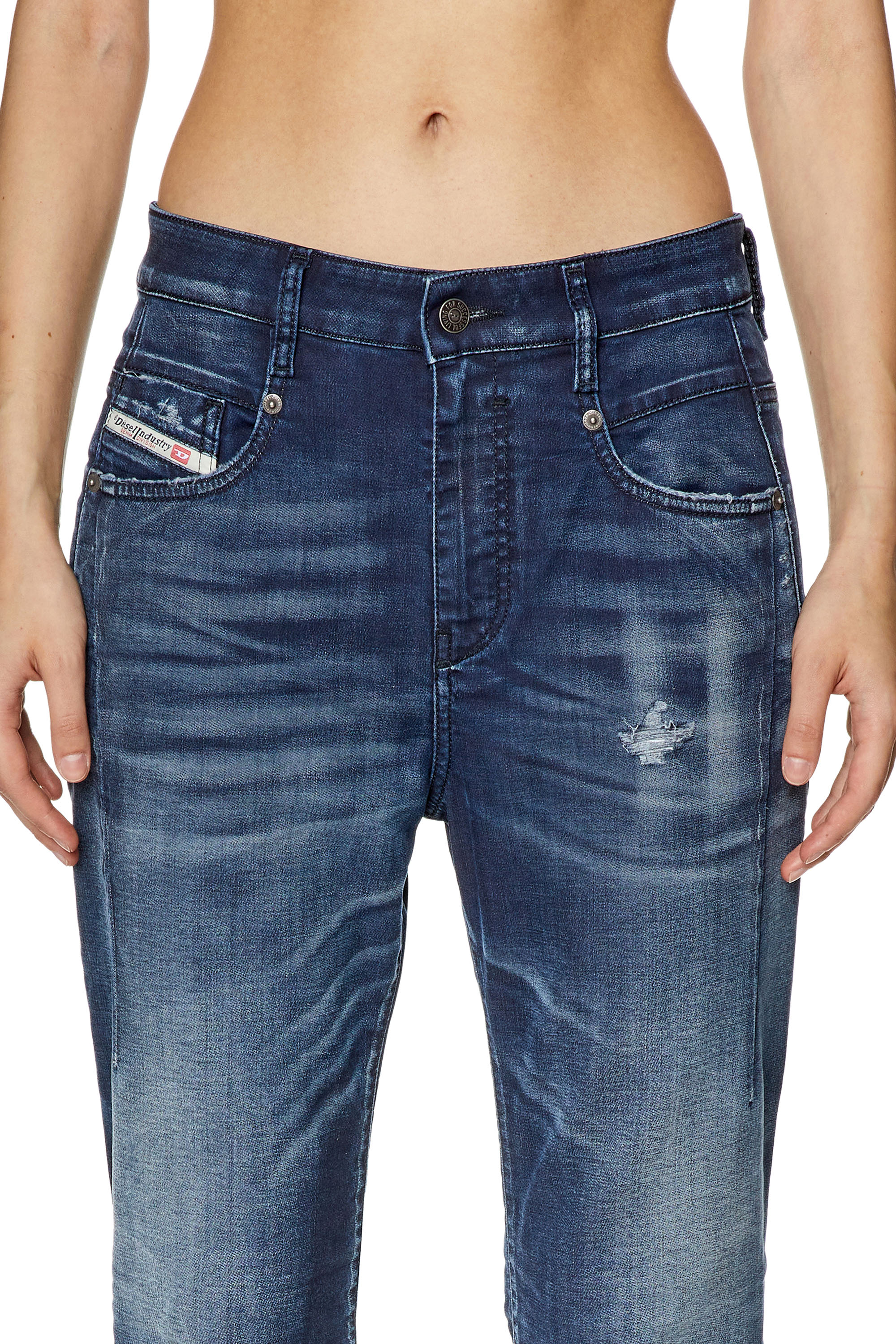 Diesel - Boyfriend Fayza JoggJeans® 068FQ, Dark Blue - Image 3